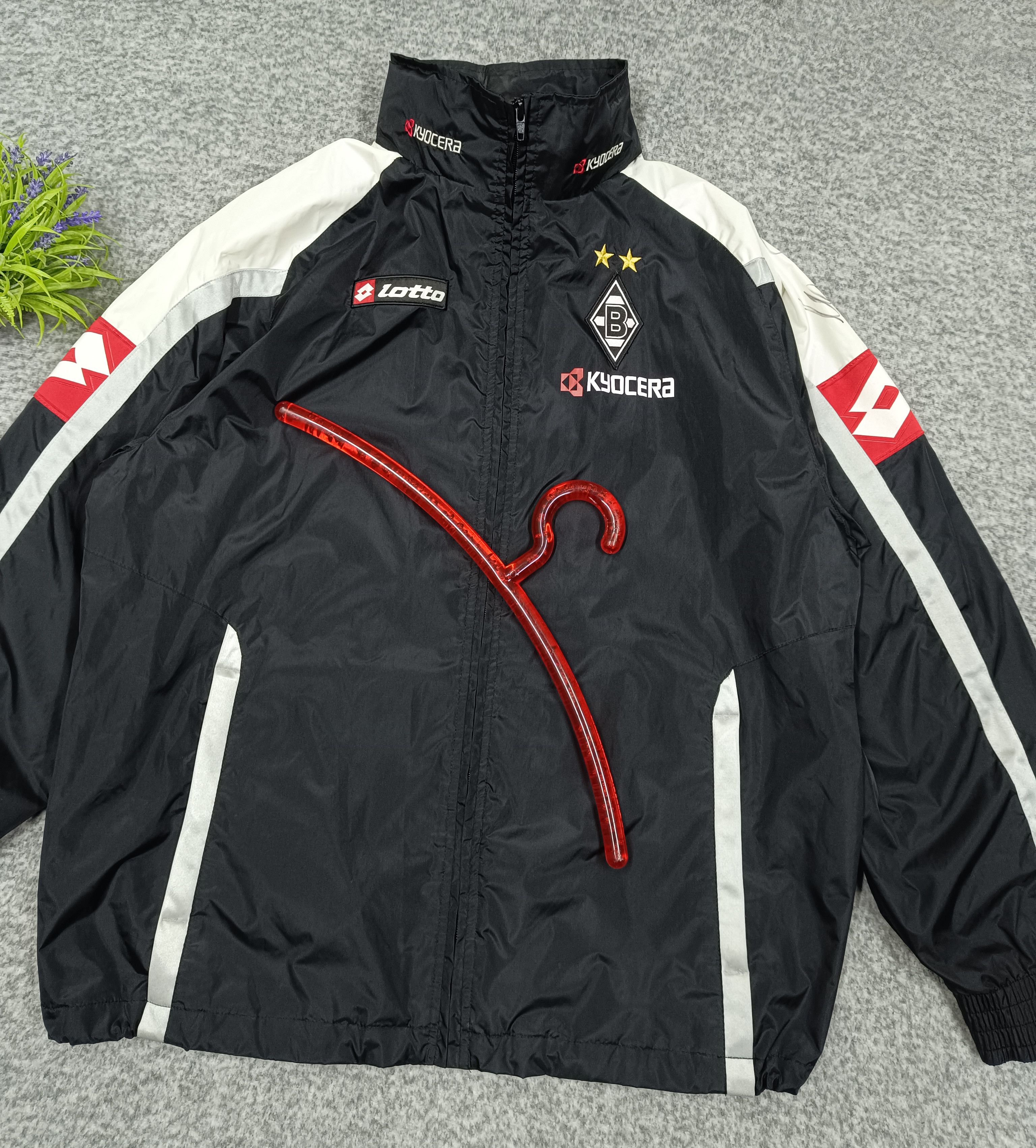 Lotto Sport 2006-08 Borussia Lotto Jacket M Signed Oliver Neuville 27 Size US M / EU 48-50 / 2 - 2 Thumbnail