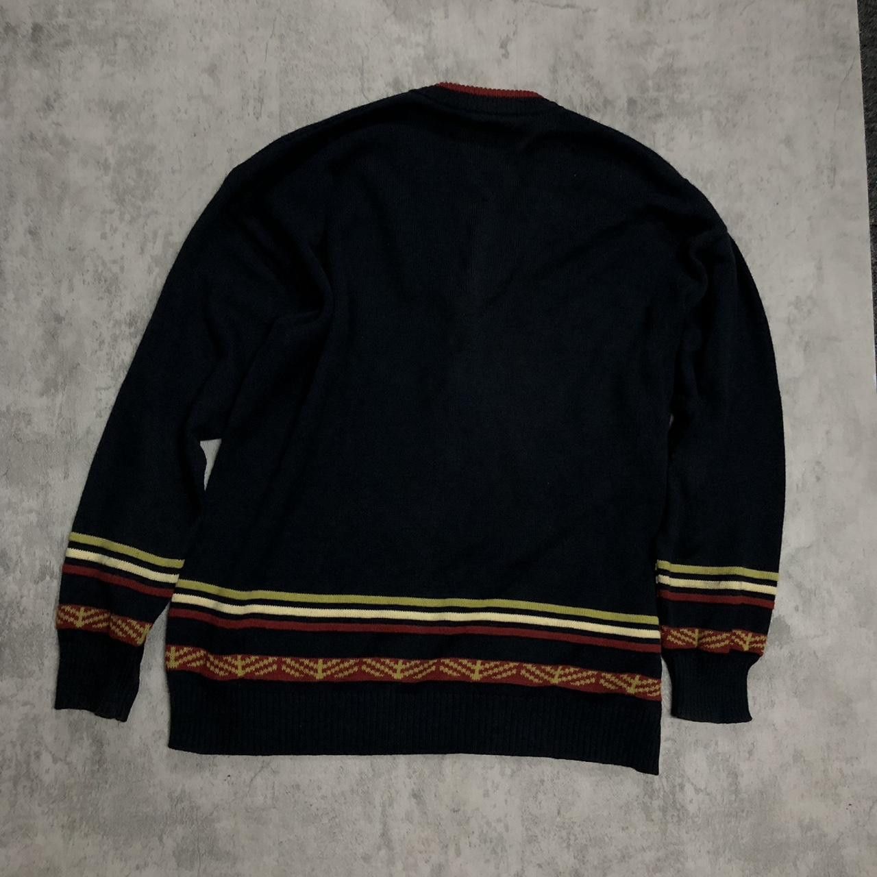 Other Filati black and red vintage sweater Size US L / EU 52-54 / 3 - 4 Thumbnail