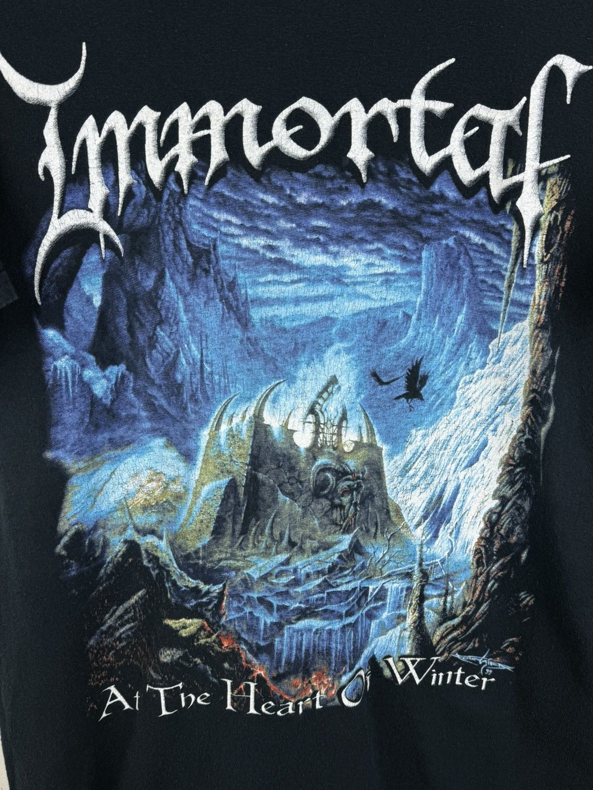 Band Tees Immortal 2009 At The Heart Of Winter Black Metal T-Shirt L Size US L / EU 52-54 / 3 - 2 Thumbnail