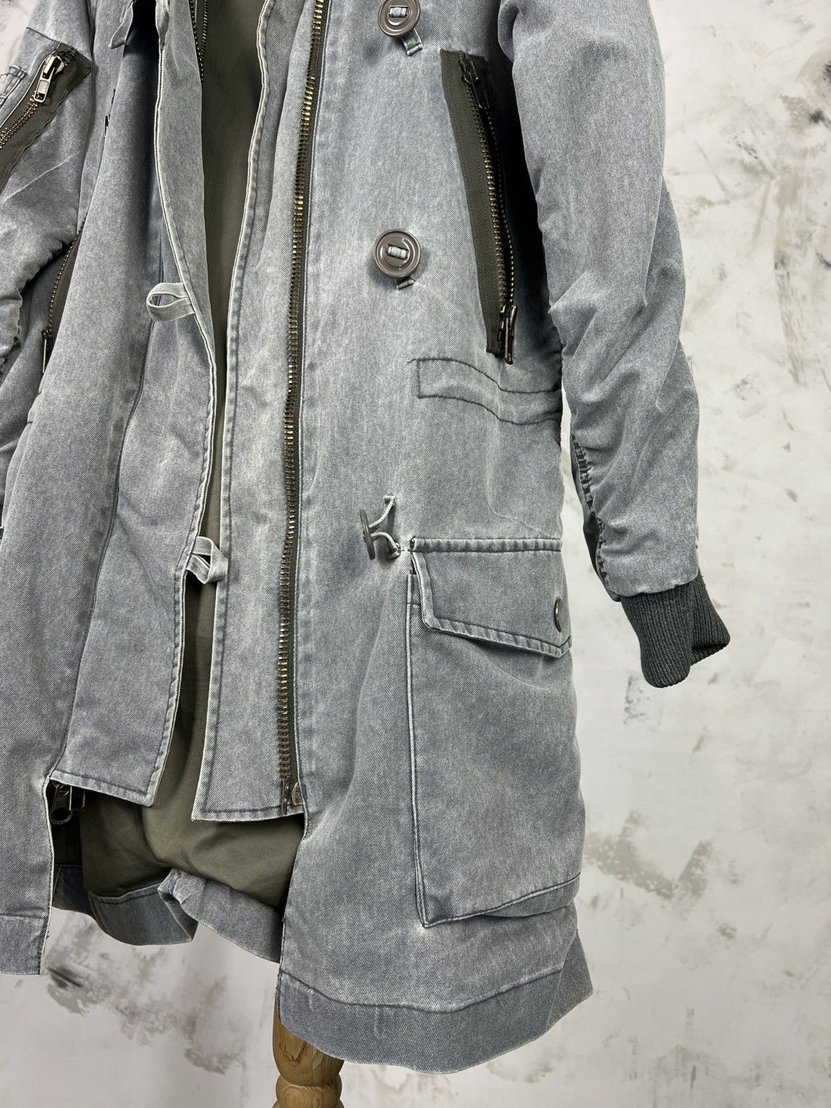 Allsaints Vintage All Saints Parka Jacket Size XS - S Size S / US 4 / IT 40 - 5 Thumbnail