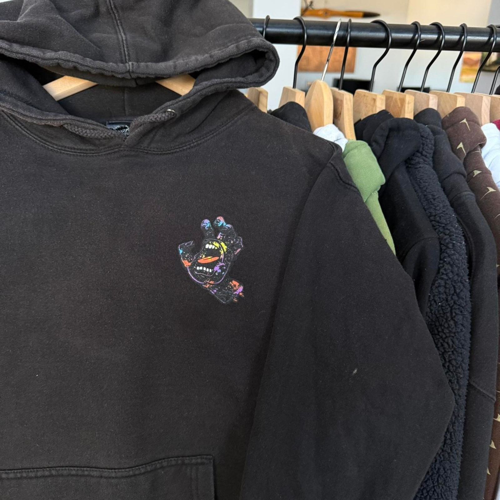 Santa Cruz Skateboards Santa Cruz Skate Hoodie Black Size US S / EU 44-46 / 1 - 5 Thumbnail