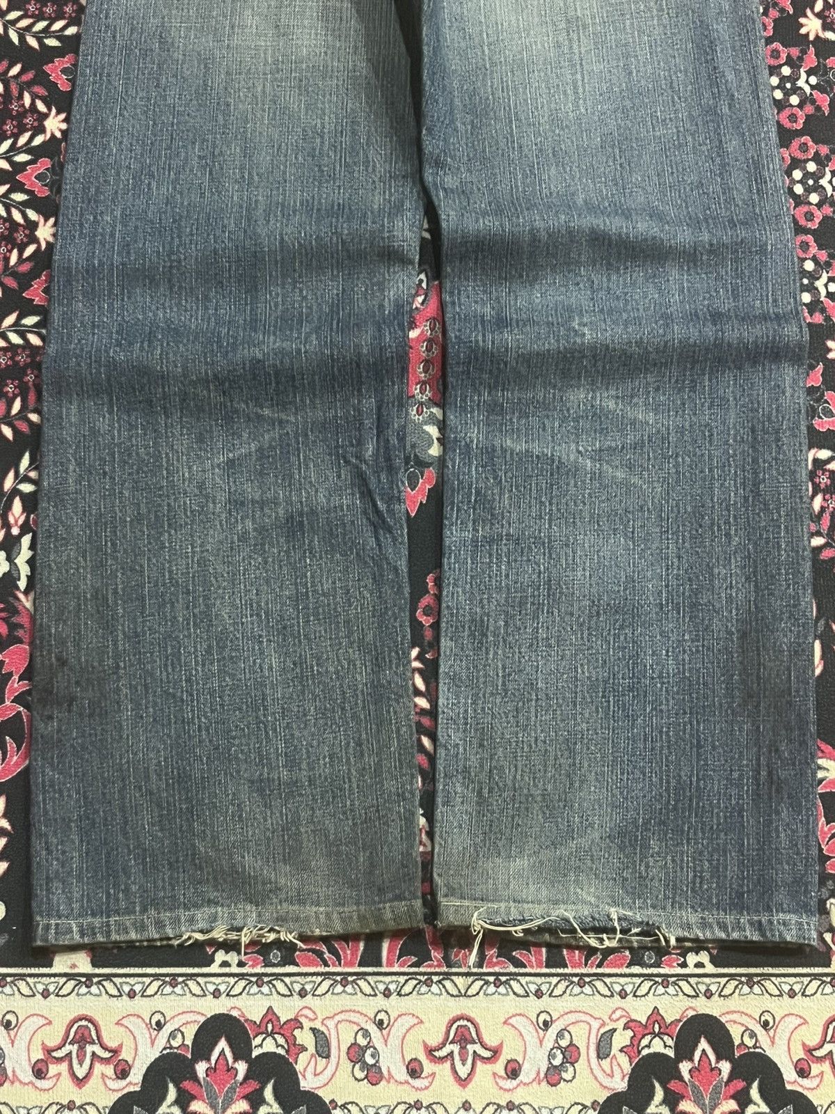 Japanese Brand Vintage Japanese Brand Bobson Cheesking Blue Faded Jeans Size US 29 - 10 Thumbnail