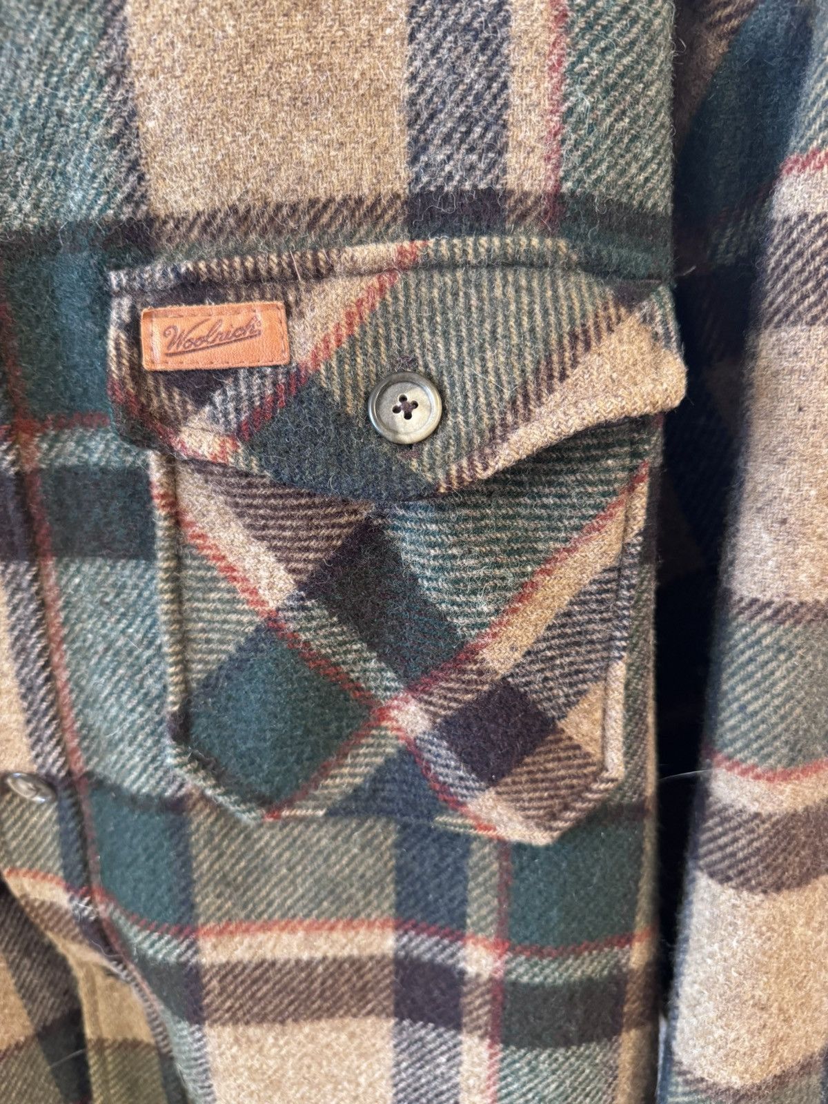 Woolrich Woolen Mills VTG Woolrich Wool Sherpa Lined Jacket Plaid Men’s Large USA Size US L / EU 52-54 / 3 - 8 Thumbnail