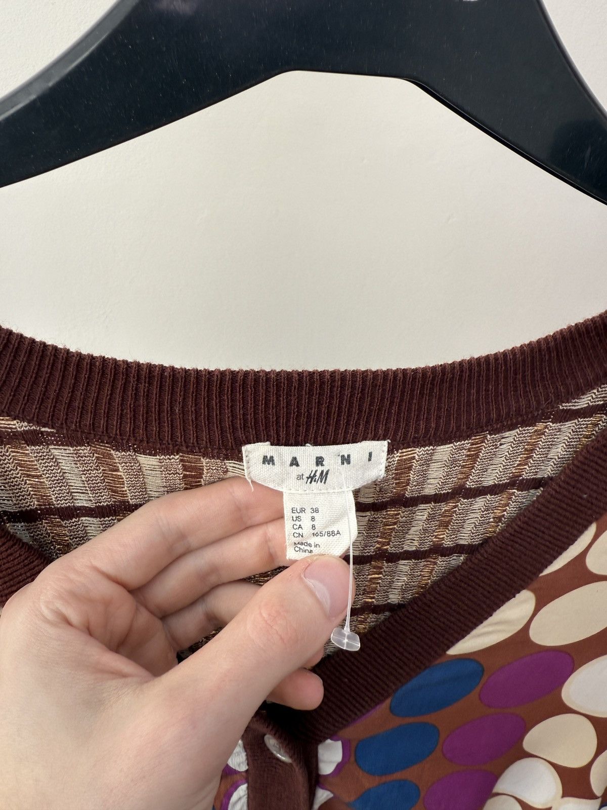Marni Vintage MARNI x H&M Collab Ltd Ed Silk & Cotton Cardigan Size XS / US 0-2 / IT 36-38 - 4 Thumbnail