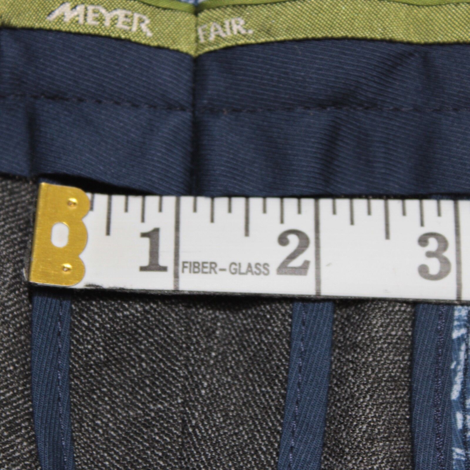 Other Meyer New with tags Dress Pants Size 34 US In Gray Size US 34 / EU 50 - 4 Thumbnail
