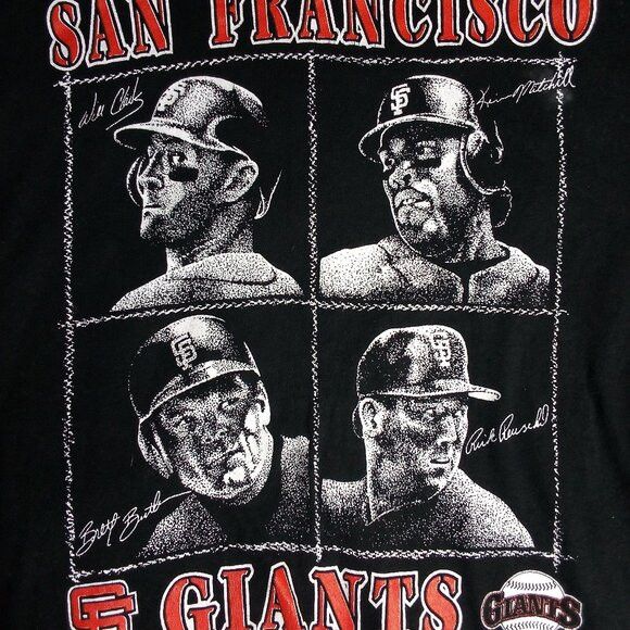 Nutmeg Vintage 80s Nutmeg San Francisco Giants T-Shirt Size US XL / EU 56 / 4 - 1 Thumbnail