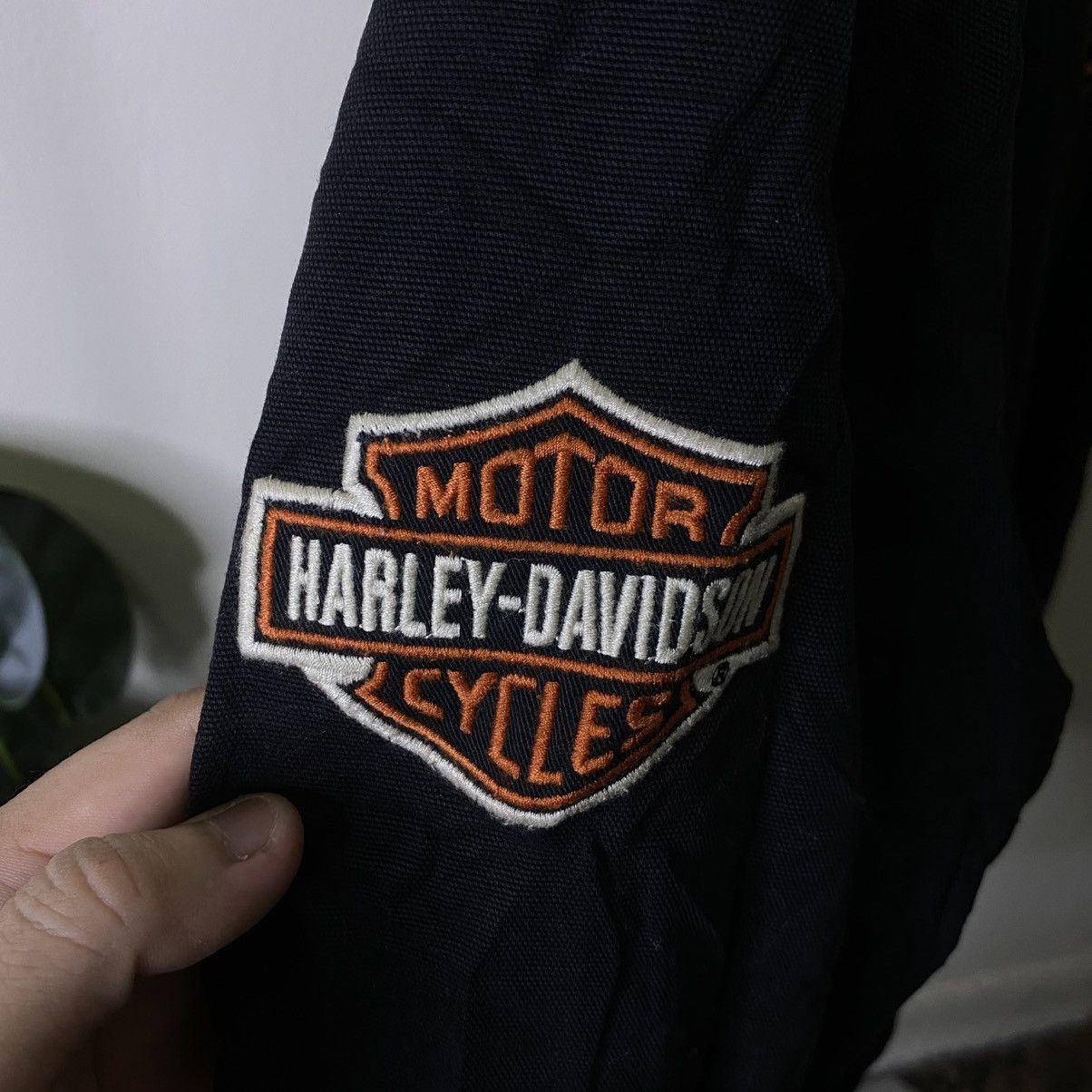 Harley Davidson Vintage Y2K Harley Davidson Reversible Hooded Jacket Size US XL / EU 56 / 4 - 6 Thumbnail