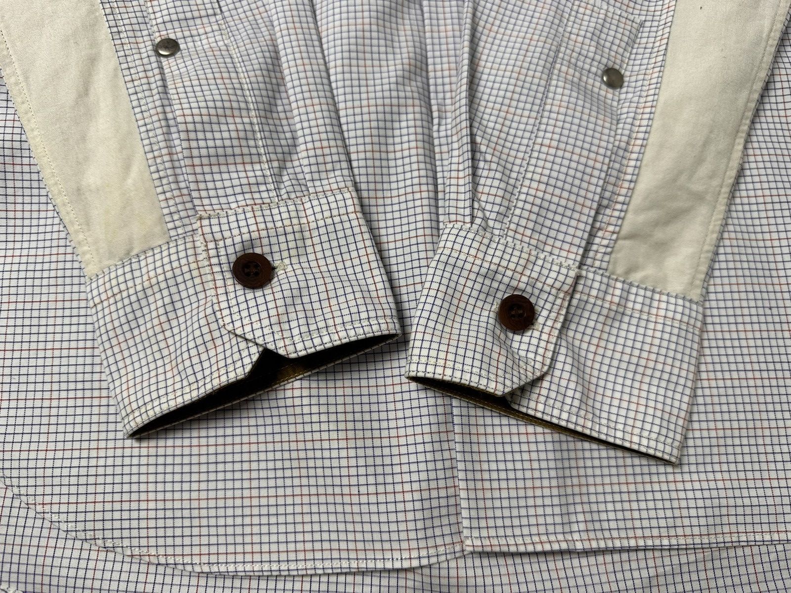 Comme des Garcons × Junya Watanabe Junya Watanabe Checked Shirt in White Cotton Size US XS / EU 42 / 0 - 10 Thumbnail