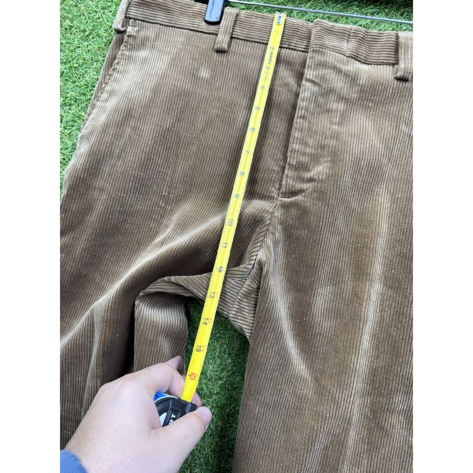 Orvis Orvis Pants Mens 38 Brown Corduroy Straight Leg Brisbane Moss Classic Fit Gorp Size US 38 / EU 54 - 6 Thumbnail