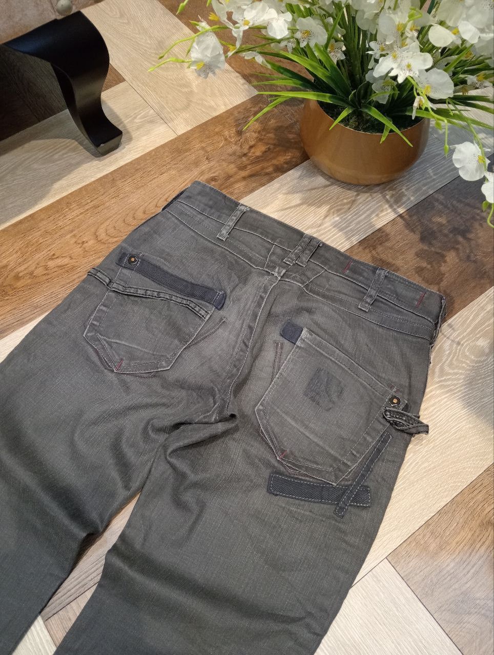Marithe + Francois Girbaud LE JEAN DE MARITHE FRANCOIS GIRBAUD STRETCH JEANS Size US 30 / EU 46 - 12 Thumbnail