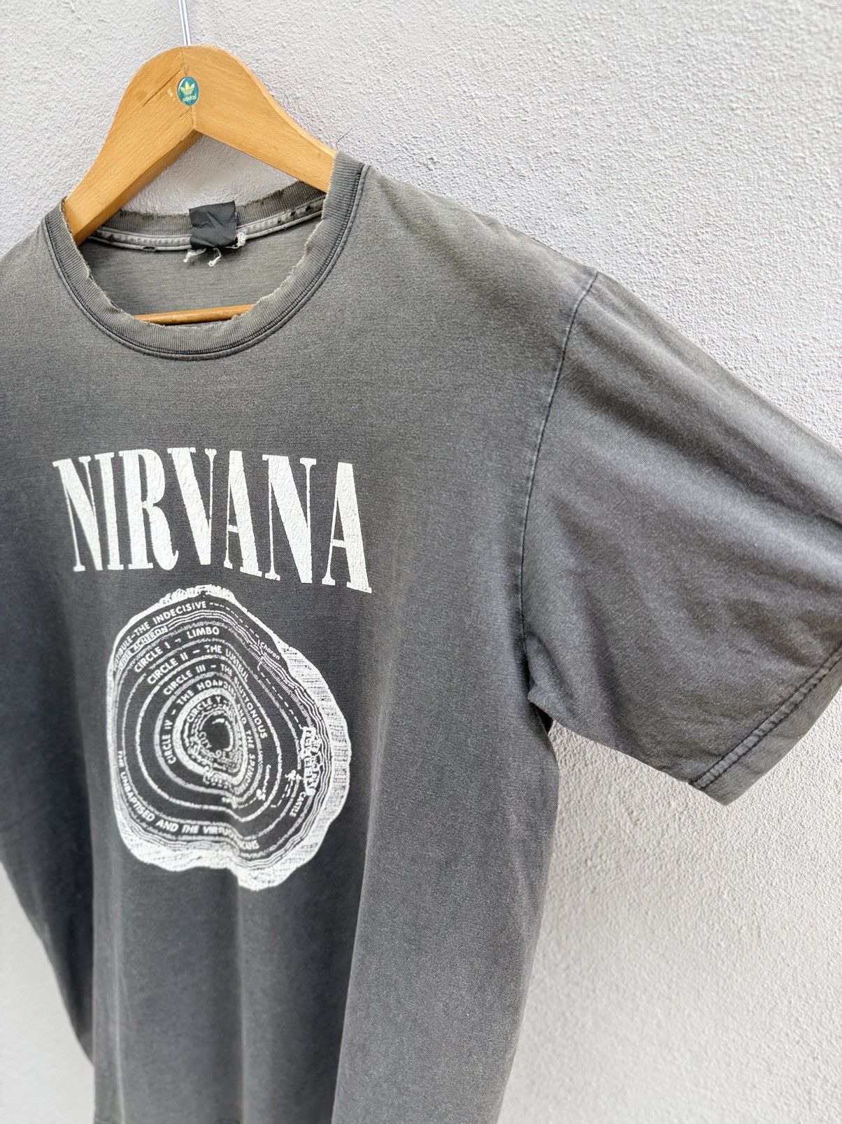 Band Tees Thrashed Vintage Nirvana Vestibule Sun Faded Grunge Tee Size US L / EU 52-54 / 3 - 10 Thumbnail