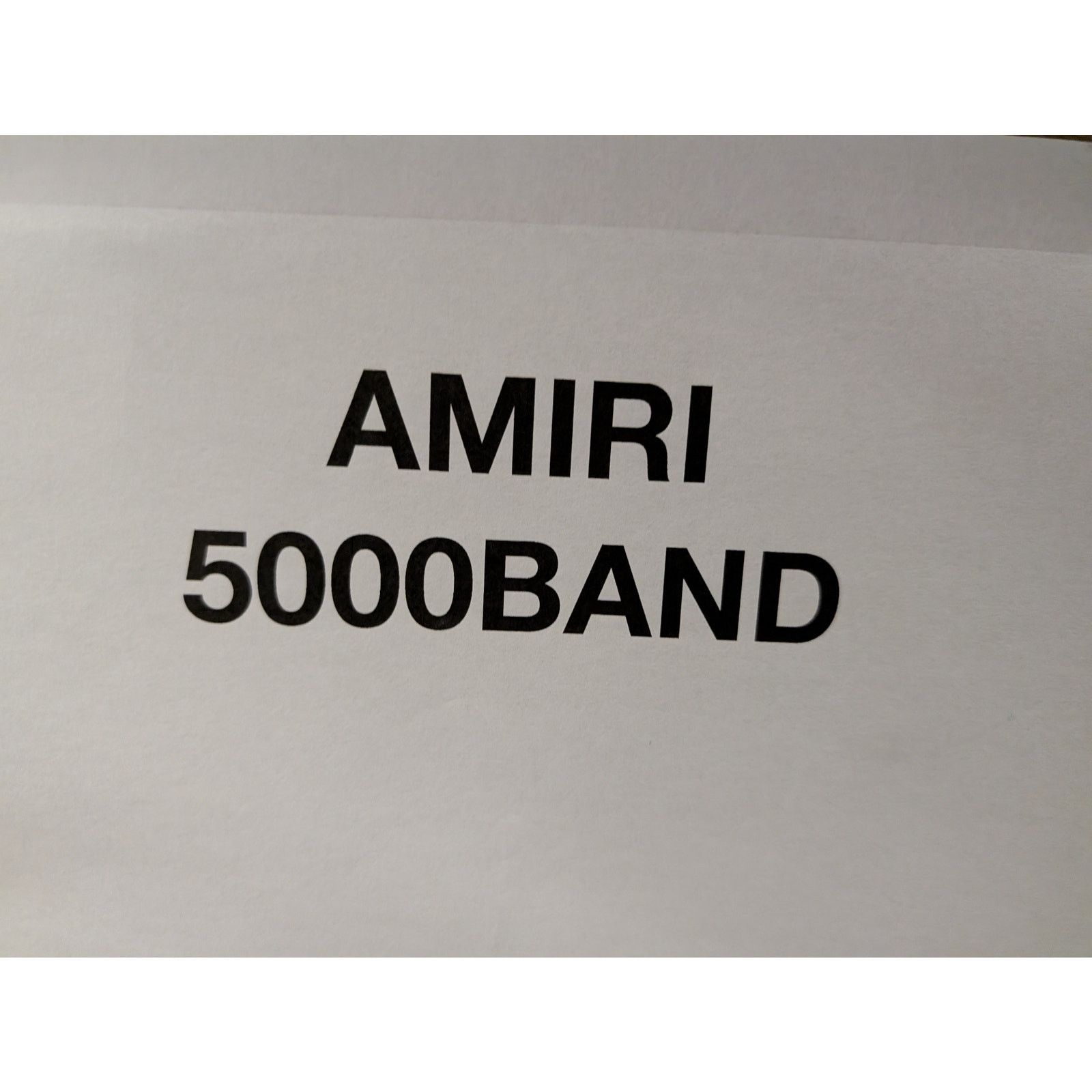 Amiri o1rshd1 Q:3 / Size: 45-46 / Amiri Vertical Logo Socks White Size ONE SIZE - 12 Thumbnail