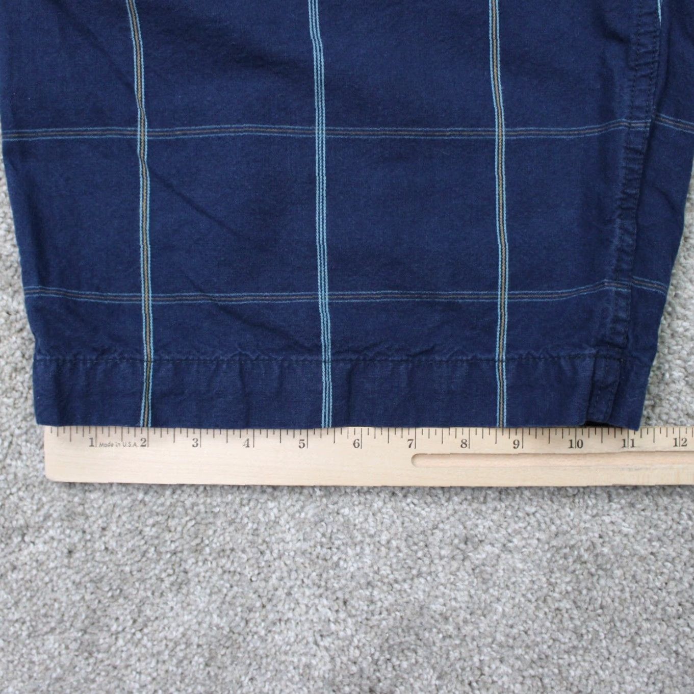 The North Face The North Face Chino Shorts Mens 36 Blue 100% Cotton Flat Front Inseam 10" Regular Rise Mid Front Zip Pockets Logo Size US 36 / EU 52 - 5 Thumbnail