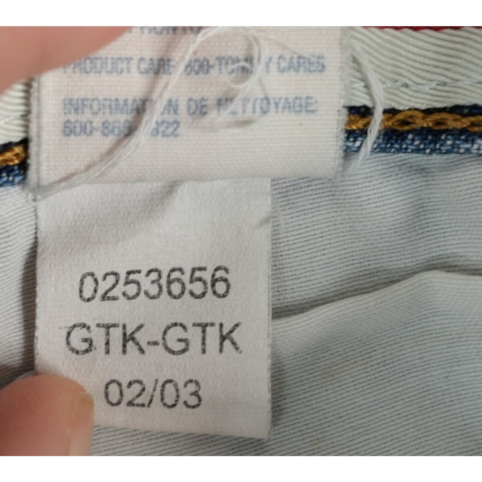Tommy Hilfiger Vintage Tommy Hilfiger Jean Shorts Mens 36 Big Flag 2003 Size US 36 / EU 52 - 11 Thumbnail