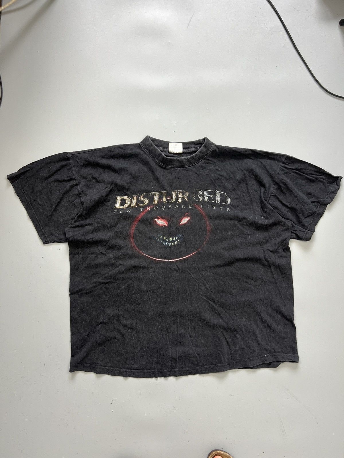 Band Tees × Vintage 2006 disturbed ttf tour tshirt rock metal tee Size US XL / EU 56 / 4 - 1 Thumbnail