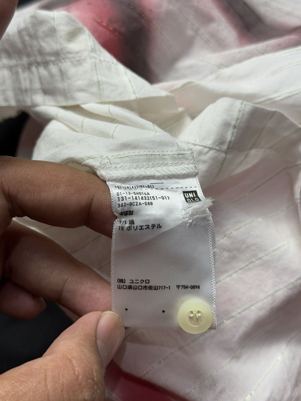 Undercover Undercover Half Button Shirt Anarchy Sprayed Size US S / EU 44-46 / 1 - 9 Thumbnail
