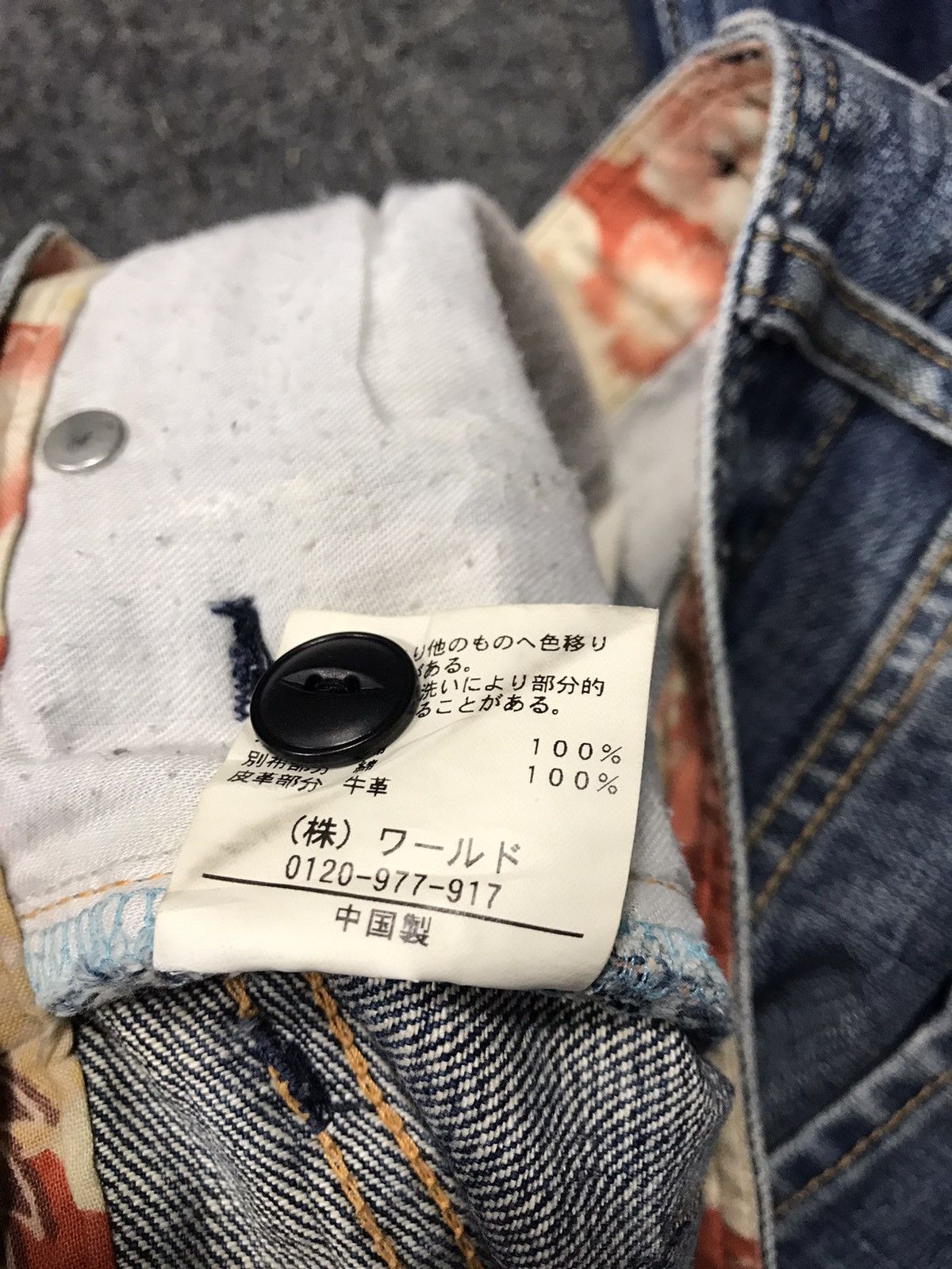 Takeo Kikuchi Takeo Kikuchi Japanese Brand Distressed Patchworks Denim Size US 32 / EU 48 - 10 Thumbnail