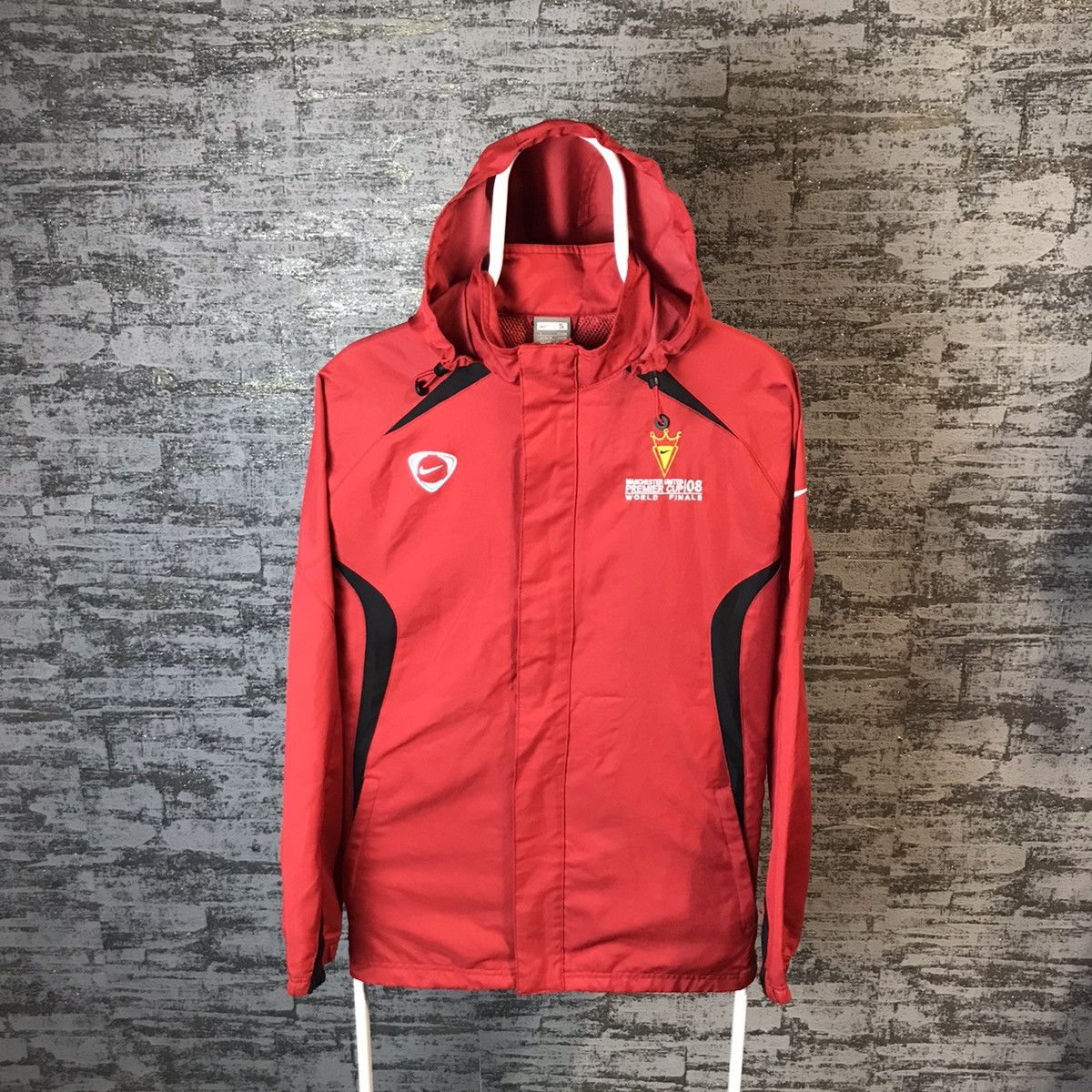 Vintage Vintage Nike Manchester United Soccer Jacket premier cup 08 Size US S / EU 44-46 / 1 - 1 Thumbnail