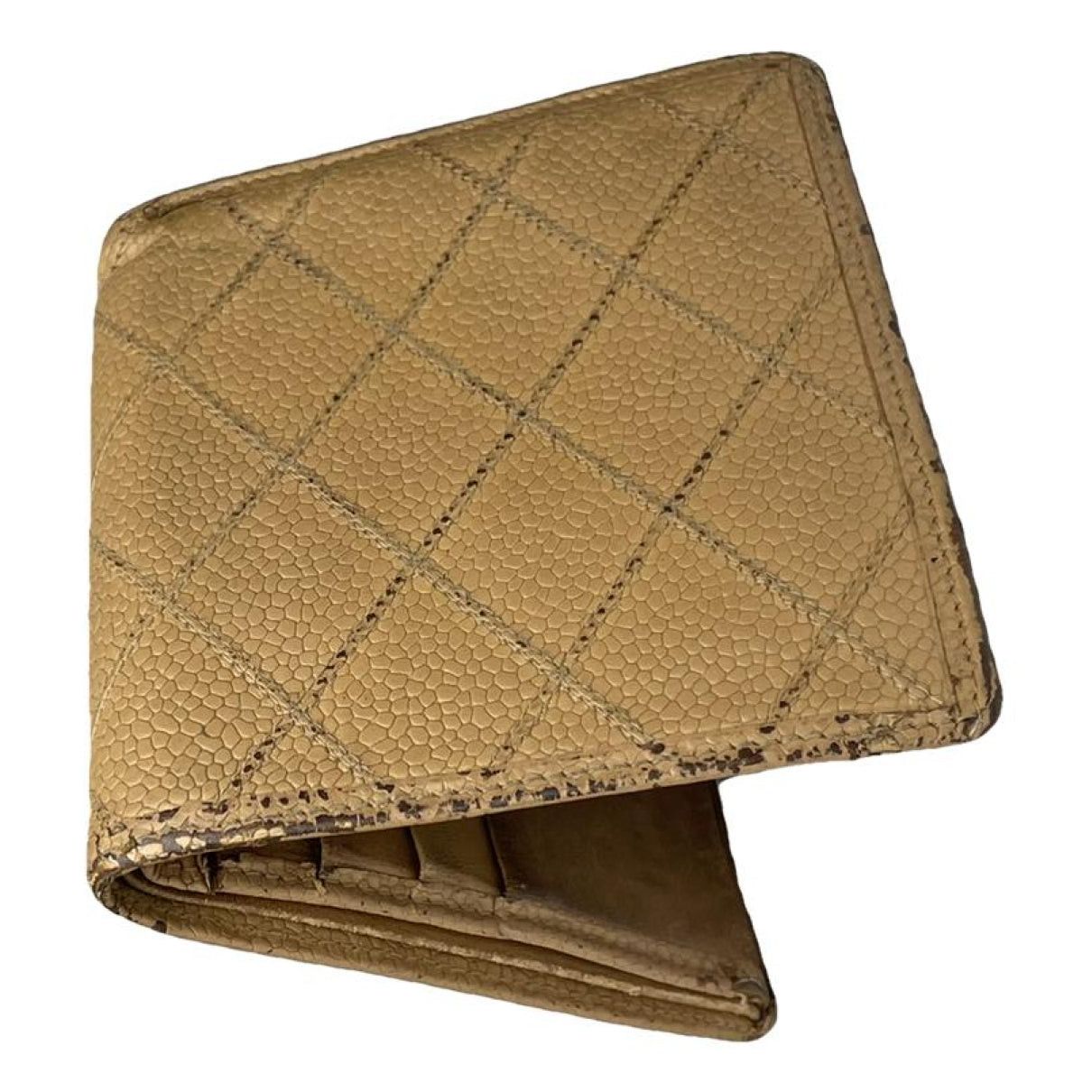 Chanel Cambon Beige Leather Wallet Size ONE SIZE - 1 Thumbnail