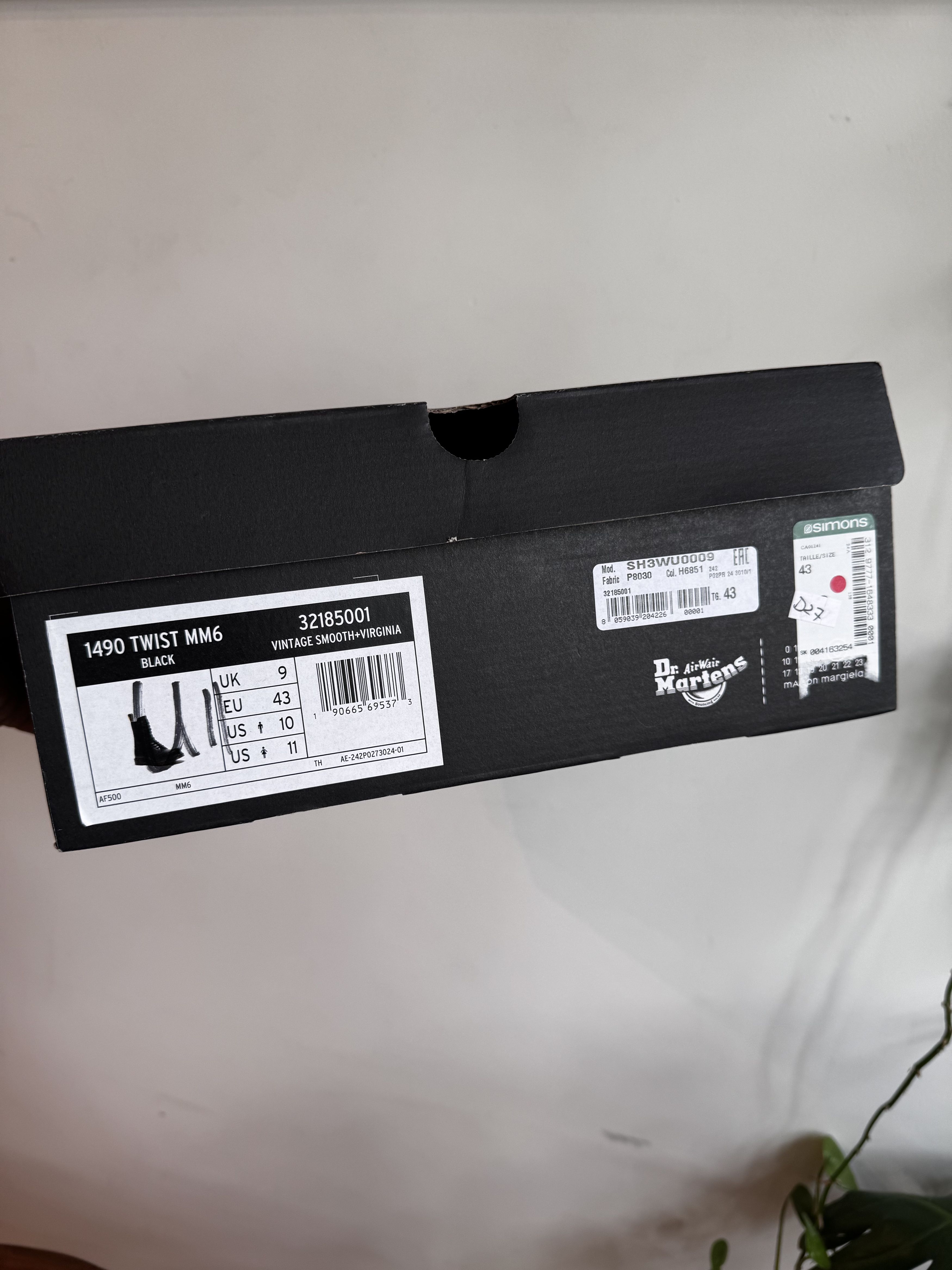 Dr. Martens × MM6 Dr Martens x MM6 Boots Size US10 Size US 10 / EU 43 - 13 Thumbnail