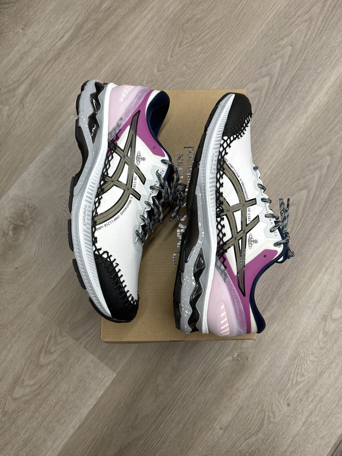 vivienne westwood asics black