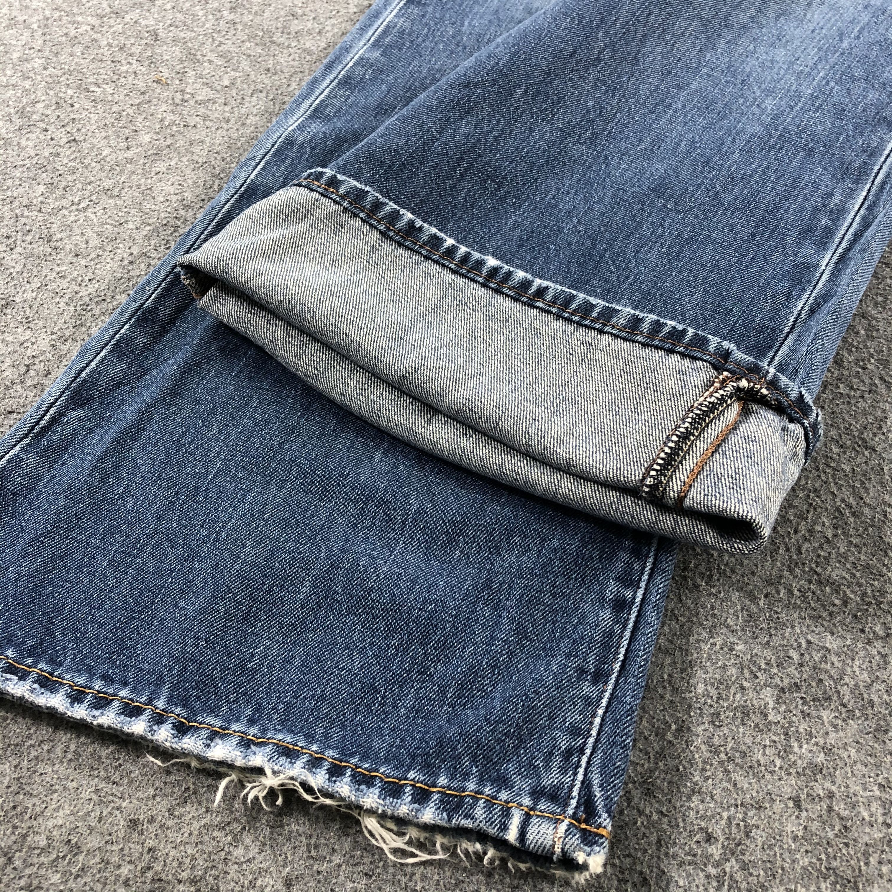 Levi's 90s Vintage Blue Wash Levis 527 Jeans-J2409 Size US 34 / EU 50 - 7 Thumbnail