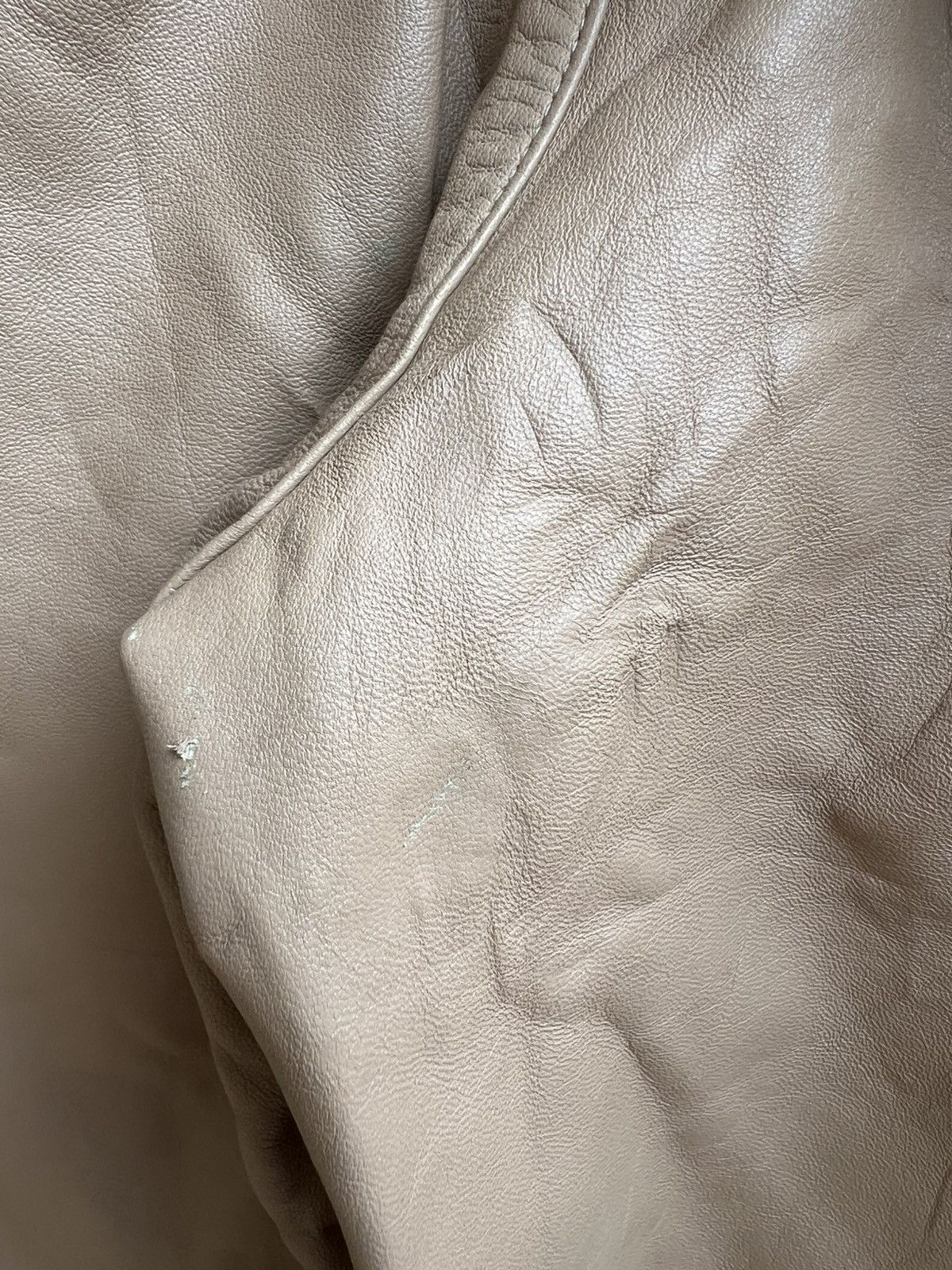 Gaultier Homme Objet Gaultier Homme Objet Sheepskin Leather Pant Size US 29 - 18 Thumbnail