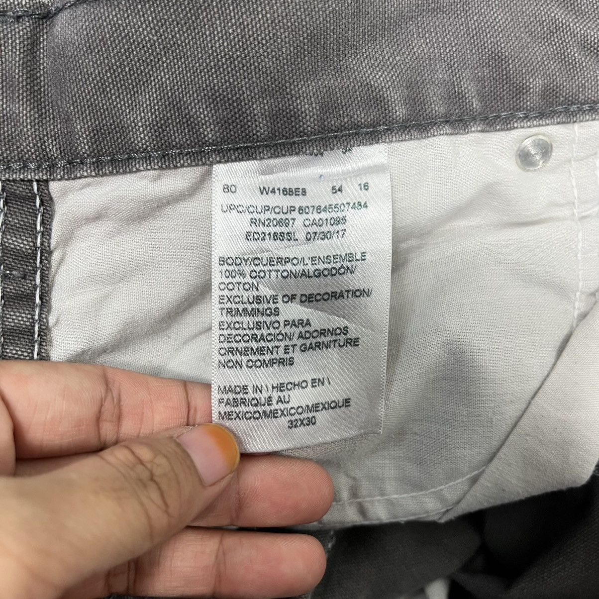 Dickies Vintage Dickies Workwear Denim Pants Size US 32 / EU 48 - 14 Thumbnail
