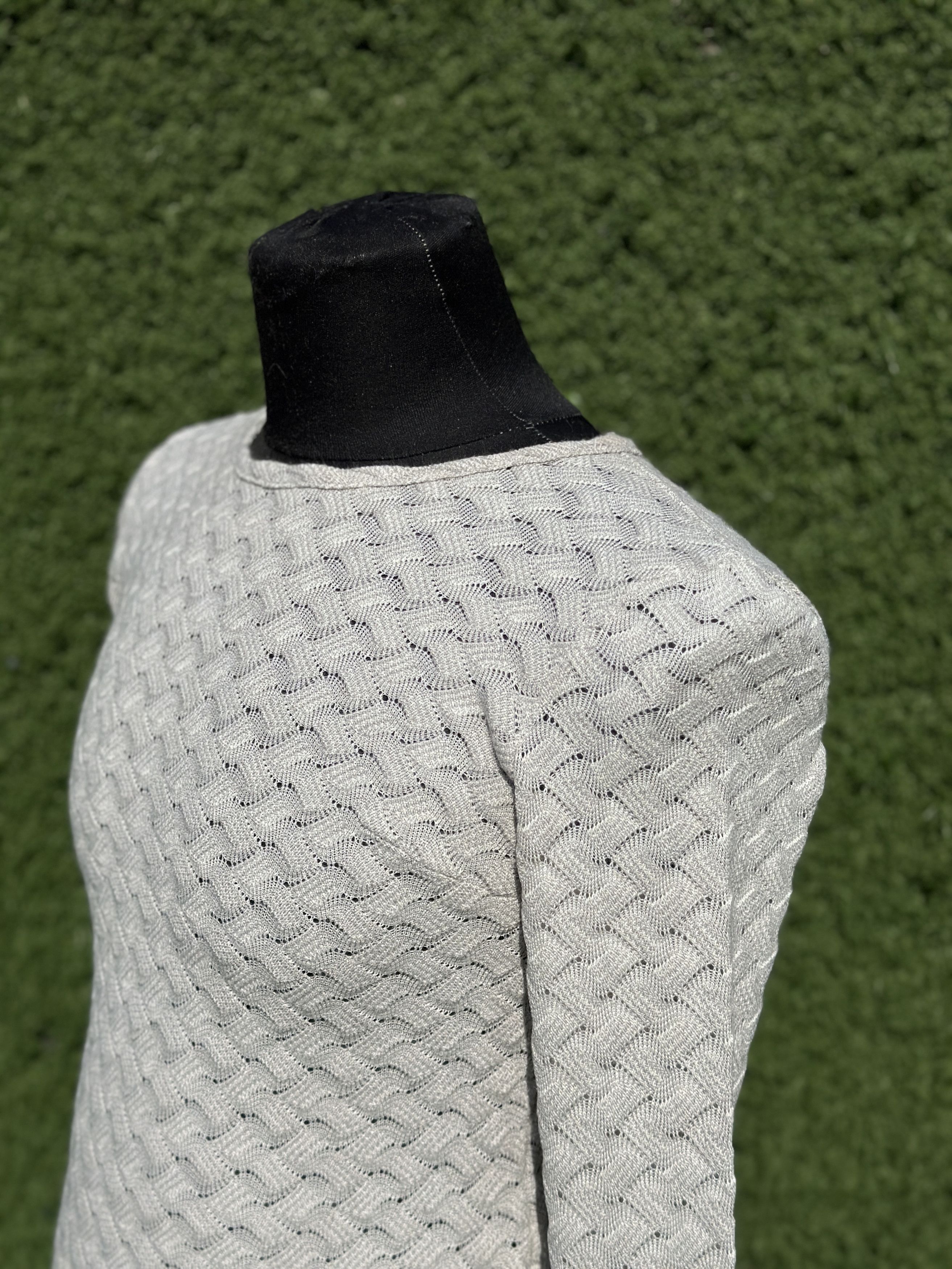 Missoni Missoni Sport Openwork Knit Wool Blend Sweater Italy Size 42 Size S / US 4 / IT 40 - 10 Thumbnail