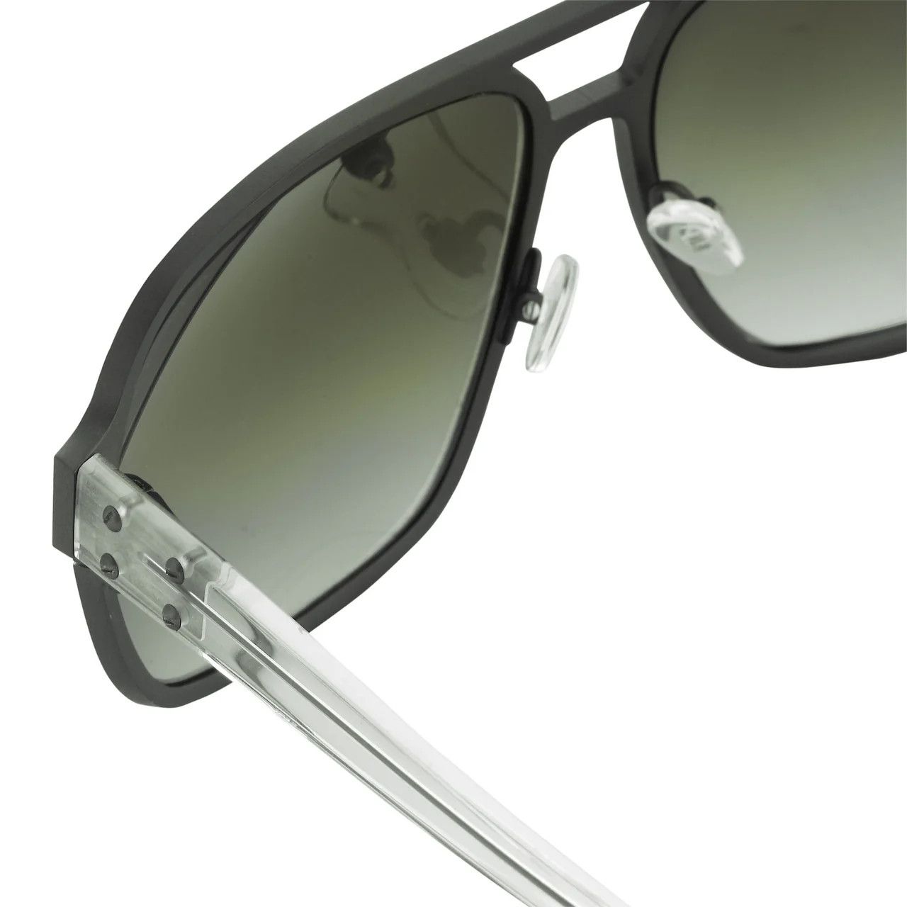 Dior Kris Van Assche Sunglasses Rectangular Brown and Grey Size ONE SIZE - 4 Thumbnail