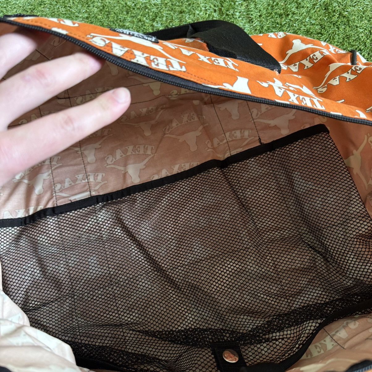 Vintage Vintage Texas Longhorns Duffle Bag Orange Broad Bay Cotton Size ONE SIZE - 5 Thumbnail
