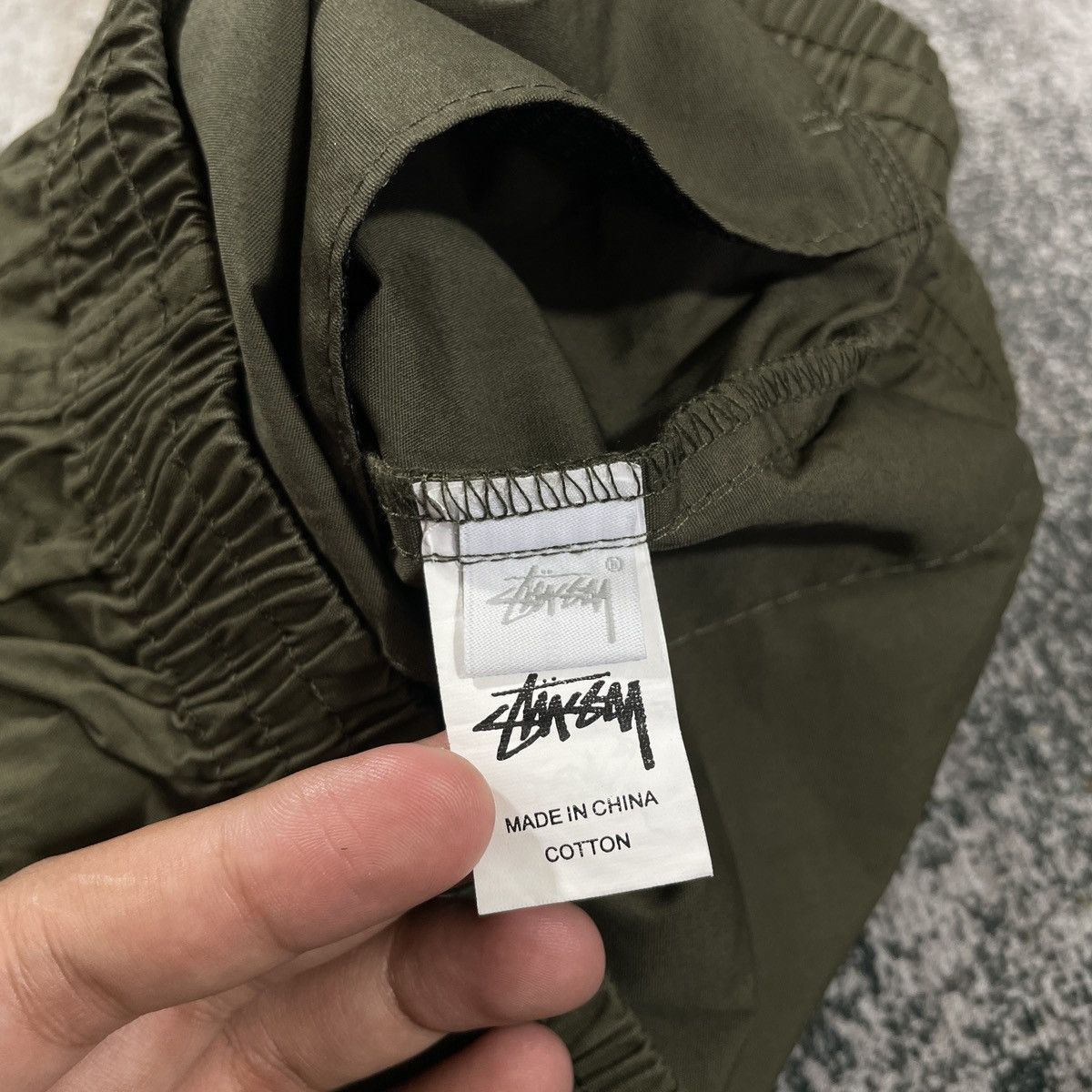 Stussy STUSSY SHORTS ARMY GREEN 30 " ROLL DICE " Size US 30 / EU 46 - 6 Thumbnail