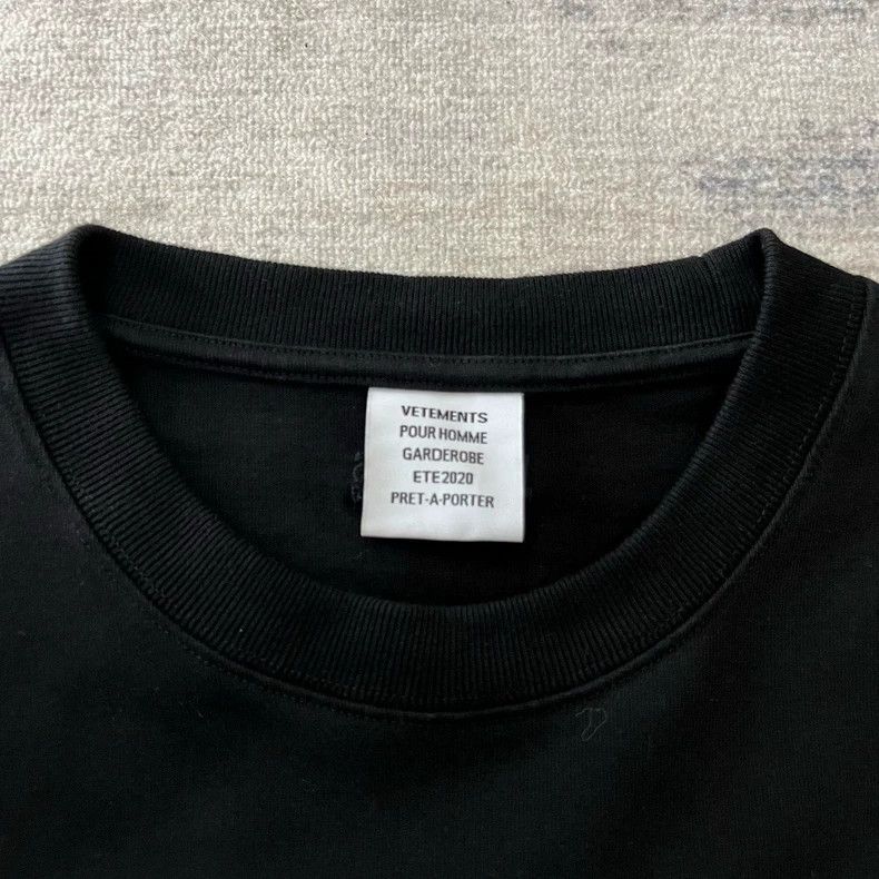 Vetements Vetements Short Sleeve T-Shirt - Size S - No Accessories Size US S / EU 44-46 / 1 - 3 Thumbnail