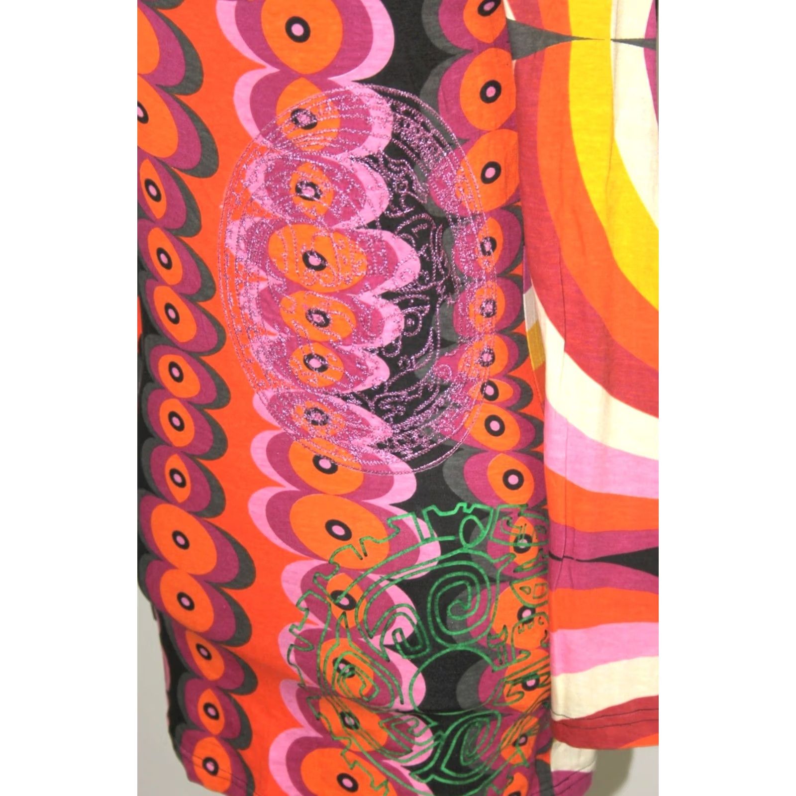 Desigual Desigual womens shirt tunic Size M Multicoloured Size M / US 6-8 / IT 42-44 - 2 Thumbnail