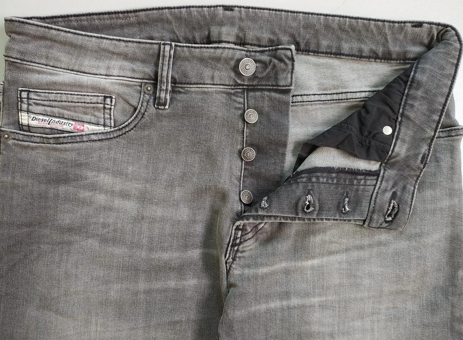 Diesel Diesel D-LUSTER L.32 MENS JEANS T/9621 Size US 30 / EU 46 - 5 Thumbnail
