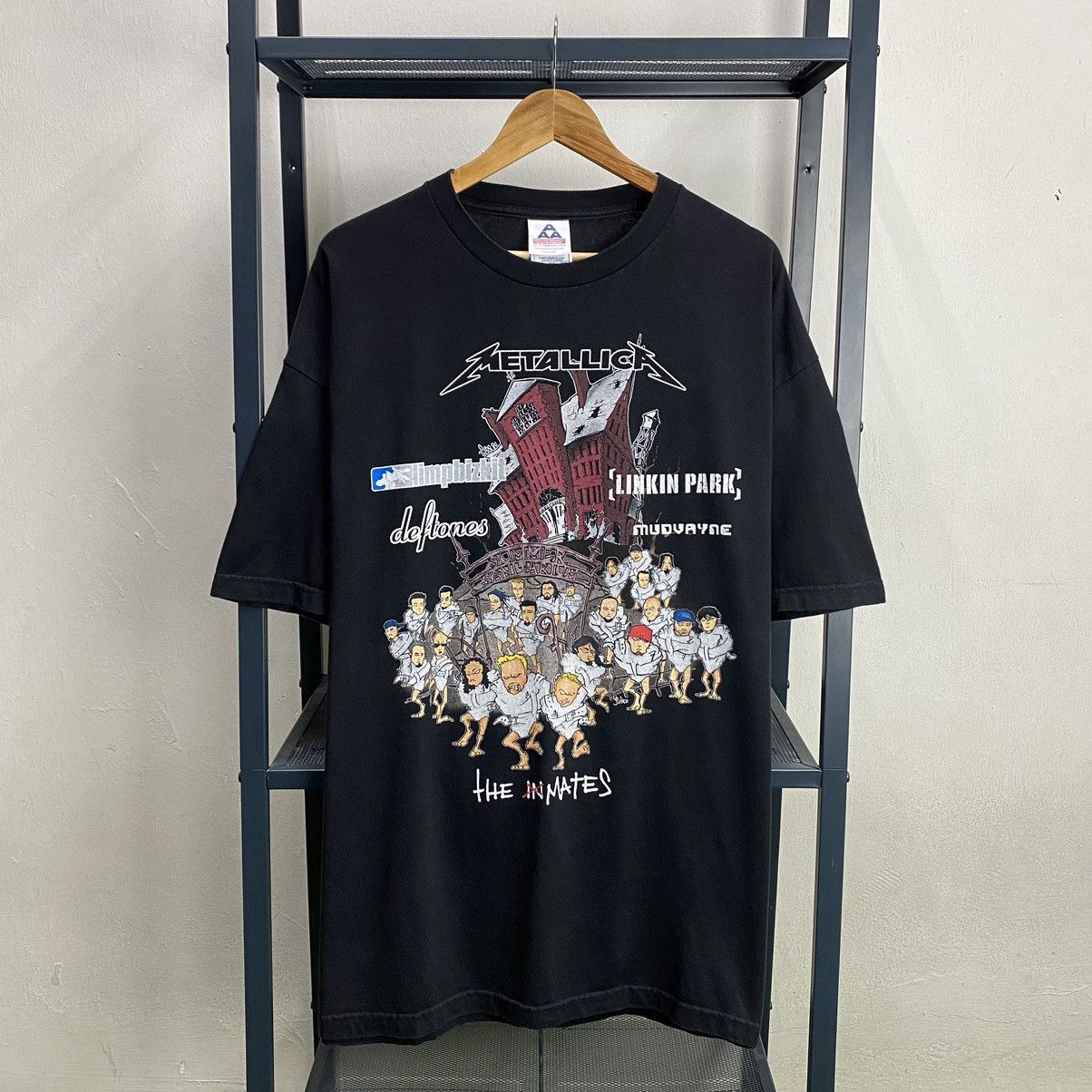 Band Tees × Rock Band × Vintage VINTAGE 2003 METALLICA SUMMER SANITARIUM  TOUR | Grailed