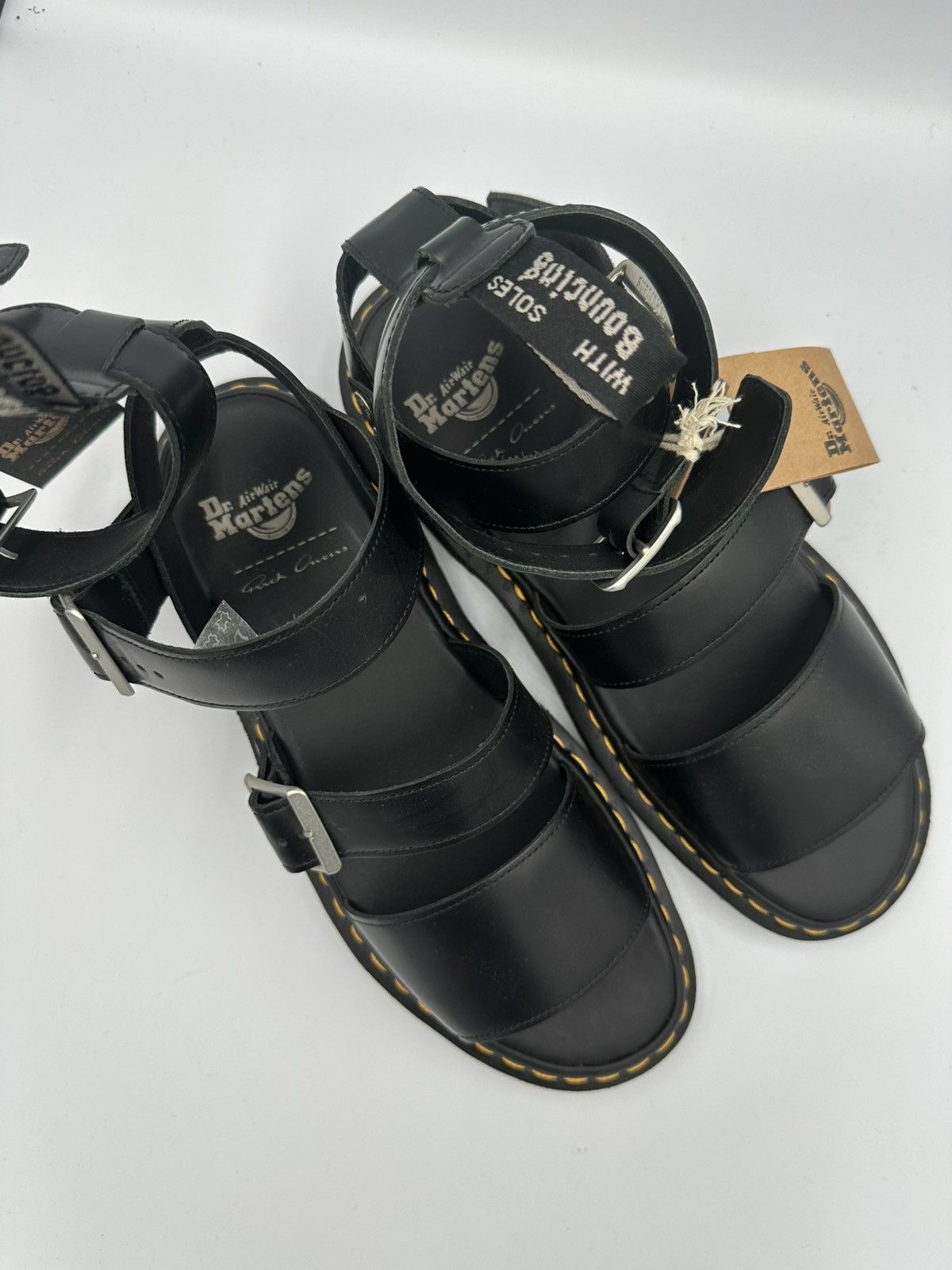 Dr. Martens × Rick Owens Rick Owens DRKSHDW X Doc Marten Gladiator Sandal Size US 13 / EU 46 - 4 Thumbnail