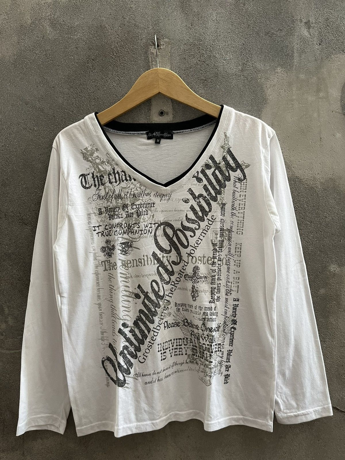 Hysteric Glamour St.Franc Long Sleeve Tee – Y2K Surf Graphic