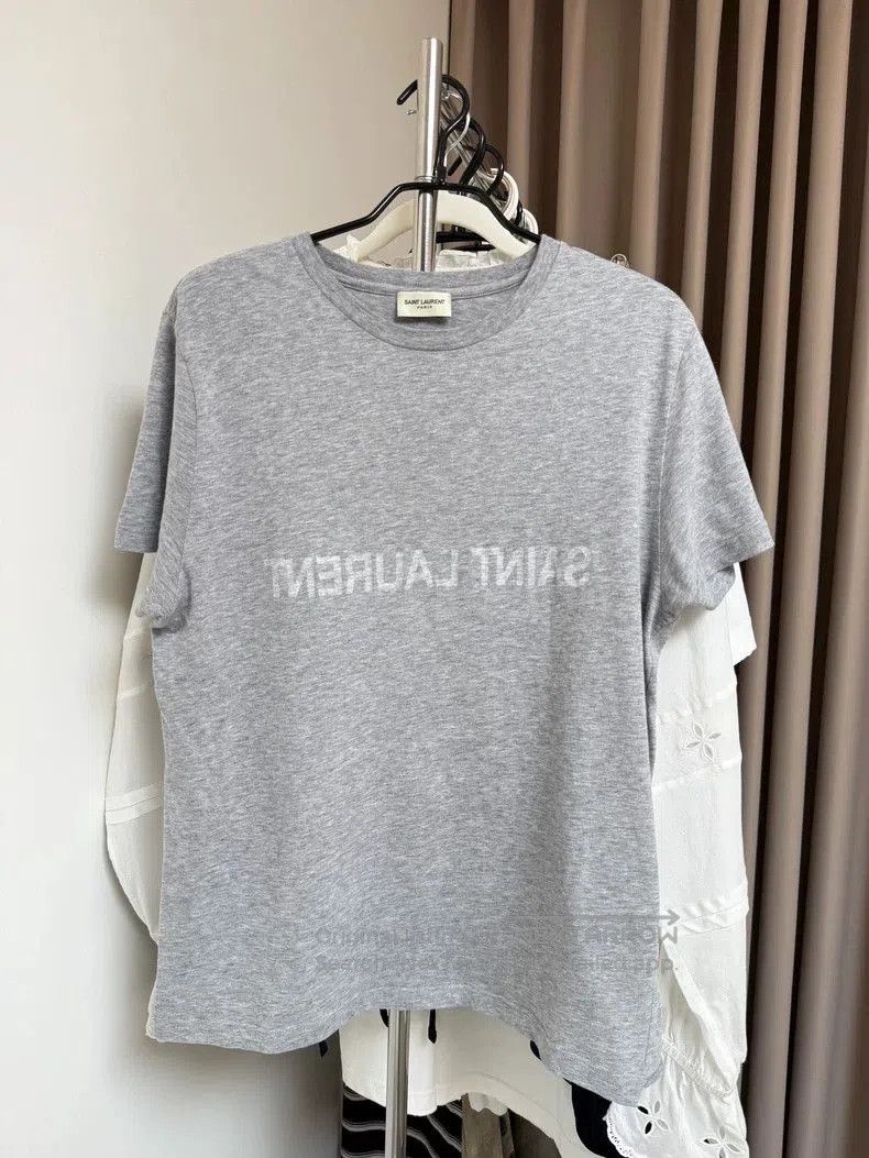Yves Saint Laurent Saint Laurent Logo Print T-Shirt Size US S / EU 44-46 / 1 - 2 Thumbnail