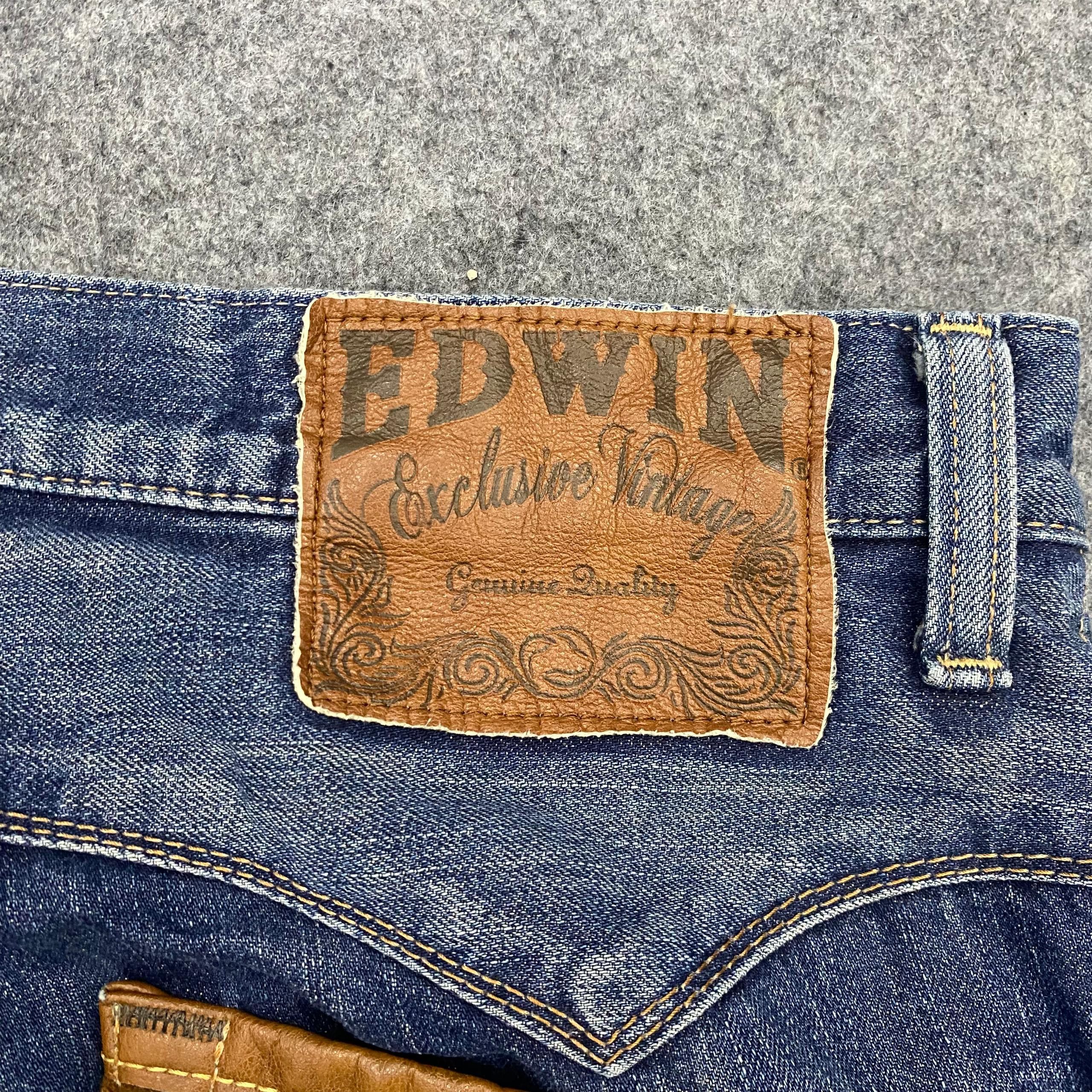 Edwin 💥Best Offer💥Edwin Exclusive Vintage Distressed Denim Size US 36 / EU 52 - 12 Thumbnail