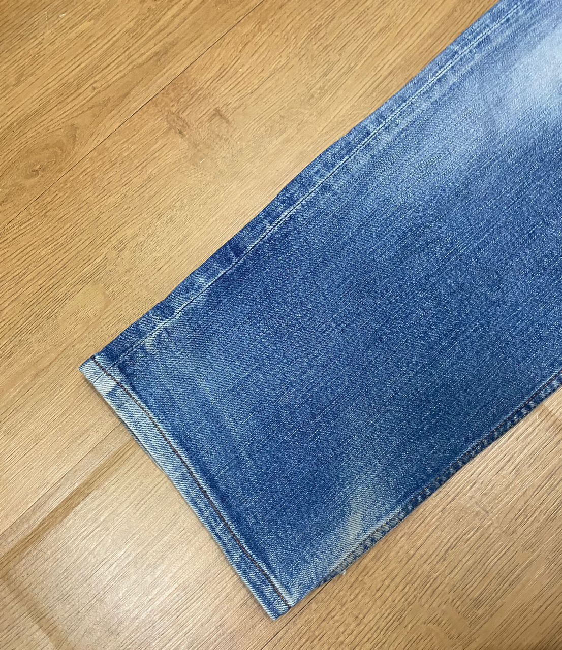 Japanese Brand Vintage Lupo Di Mare Sina Cova Patch Work Distress Denim Size US 36 / EU 52 - 18 Thumbnail