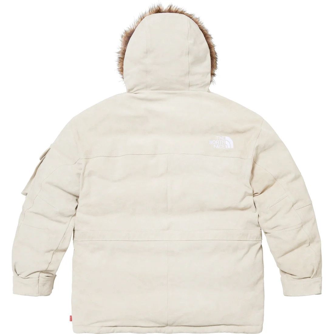 Supreme × The North Face o1tko11224 Suede 600-Fill Down Jacket in Stone Size US L / EU 52-54 / 3 - 2 Thumbnail