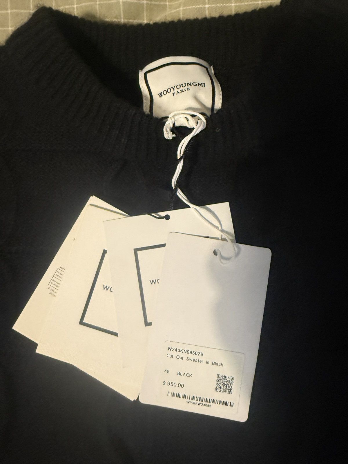 Wooyoungmi Wooyoungmi cut out sweater Size US M / EU 48-50 / 2 - 5 Thumbnail