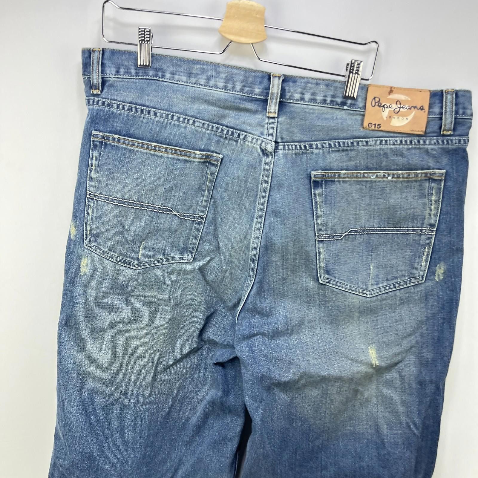 Pepe Jeans Vintage Pepe Jeans Y2K Baggy Jean Shorts Size 42 Hip Hop Size US 42 / EU 58 - 2 Thumbnail