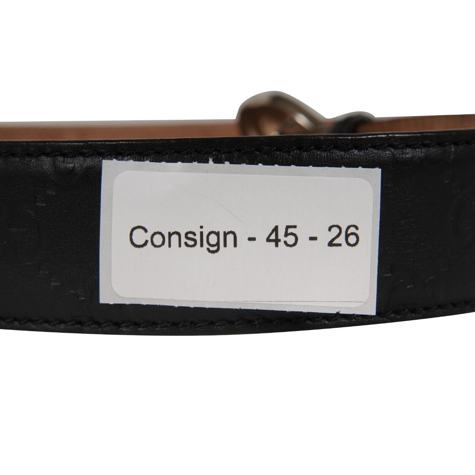 Gucci Interlocking GG Supreme Buckle Belt Size 90 36 B Size 36 - 9 Thumbnail
