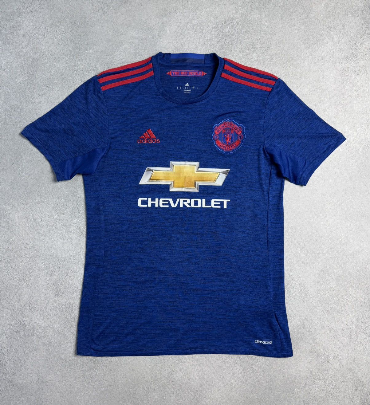 Adidas Manchester United 2016 2017 Away Shirt Soccer Jersey Adidas Size US S / EU 44-46 / 1 - 1 Thumbnail