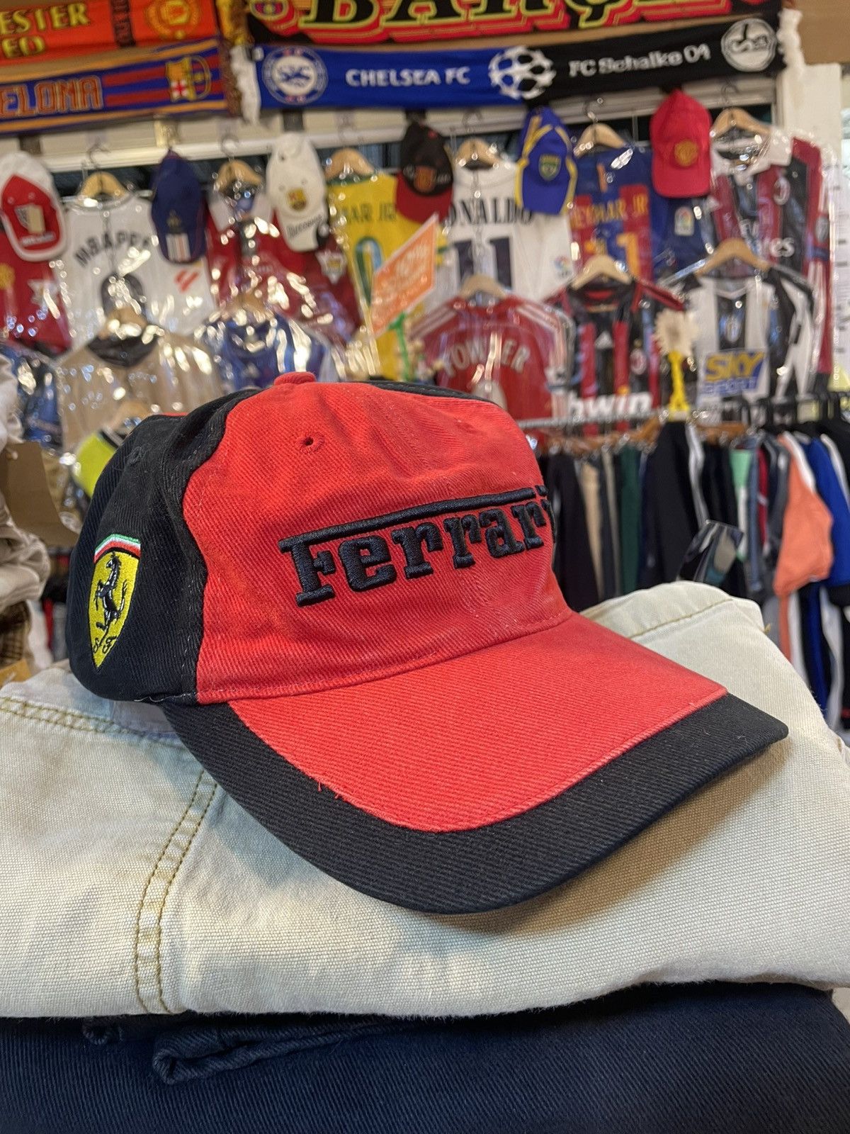 Ferrari Y2K Ferrari Racing Cap Size ONE SIZE - 4 Thumbnail