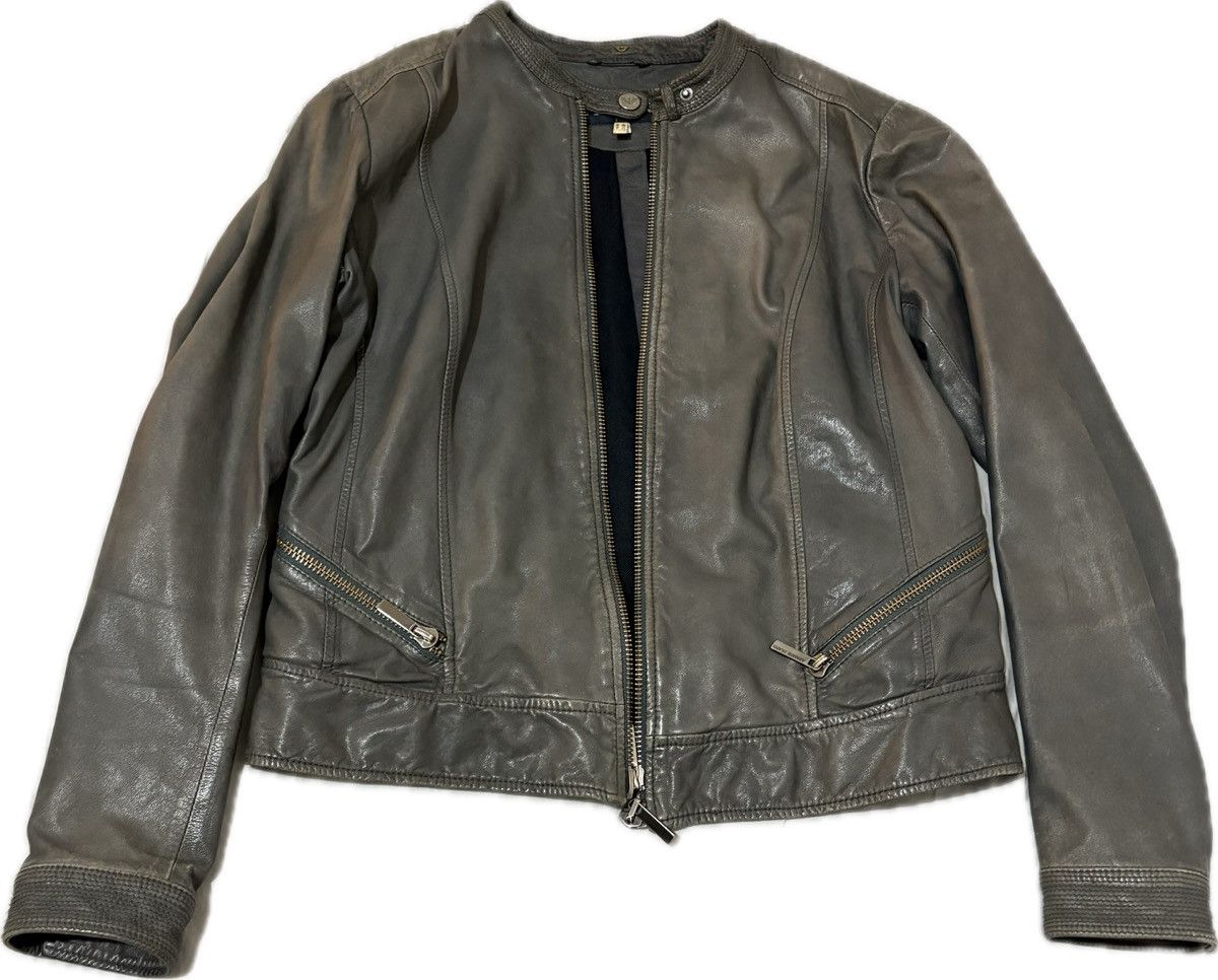 Emporio Armani Gray Emporio Armani Jacket Size US M / EU 48-50 / 2 - 1 Thumbnail