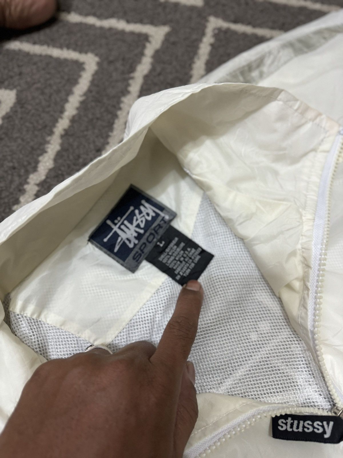 Stussy STUSSY EMBROIDERY LIGHT JACKET Size US L / EU 52-54 / 3 - 8 Thumbnail