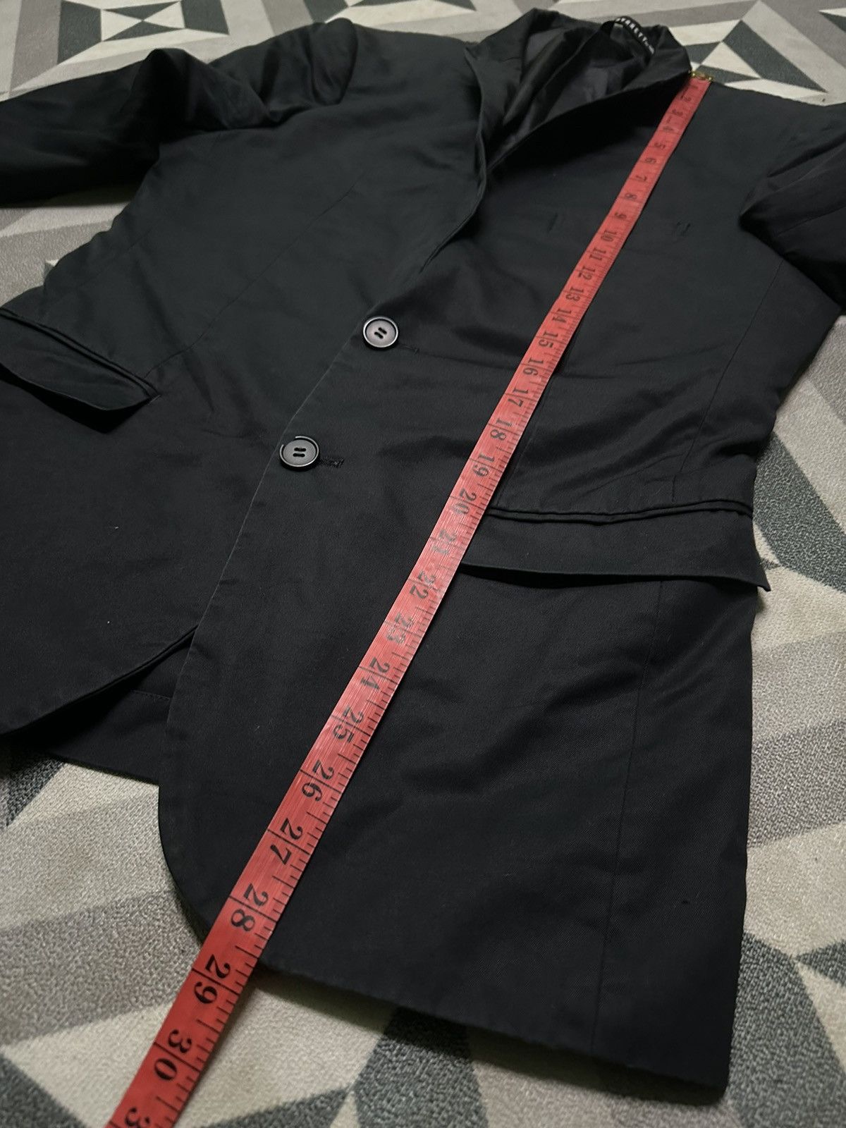 Neil Barrett black barrett by neil barrett blazer coat Size 38S - 10 Thumbnail